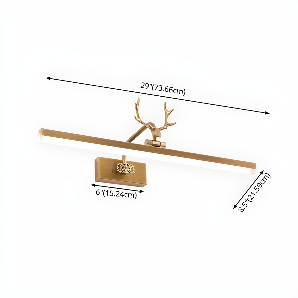 Adelaide Antler Wall Lamp - Blowlighting