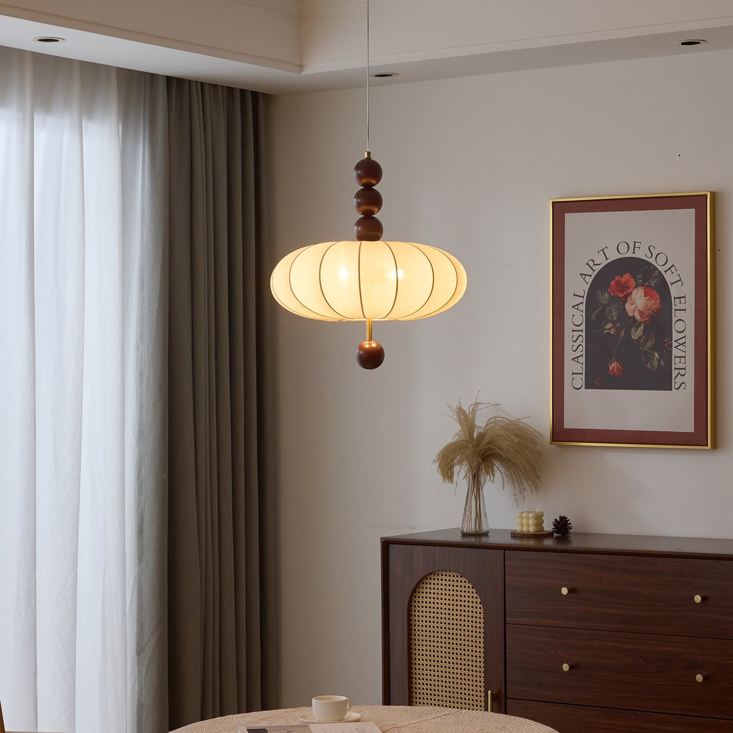 Adelaide Fabric Pendant Light - Blowlighting