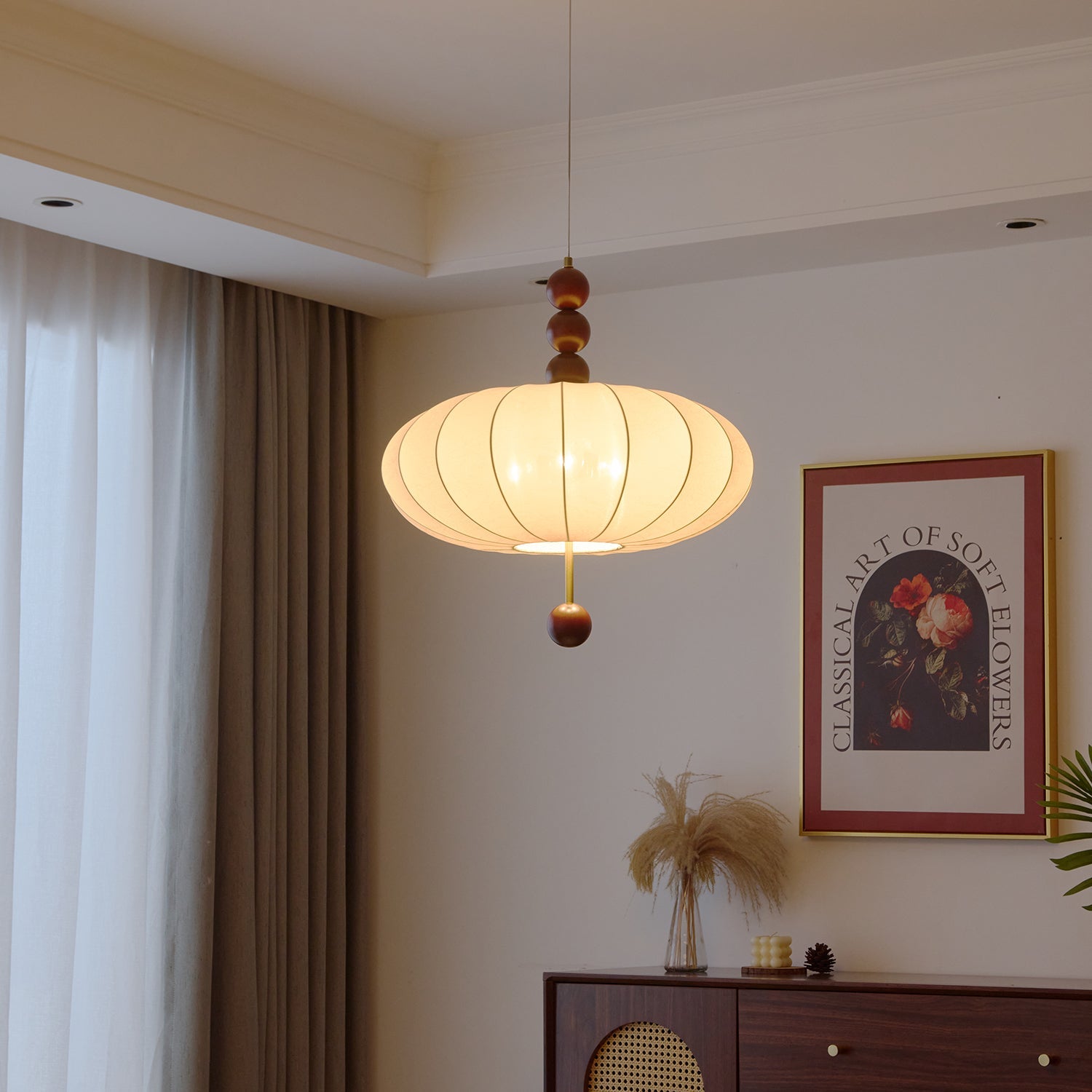 Adelaide Fabric Pendant Light - Blowlighting