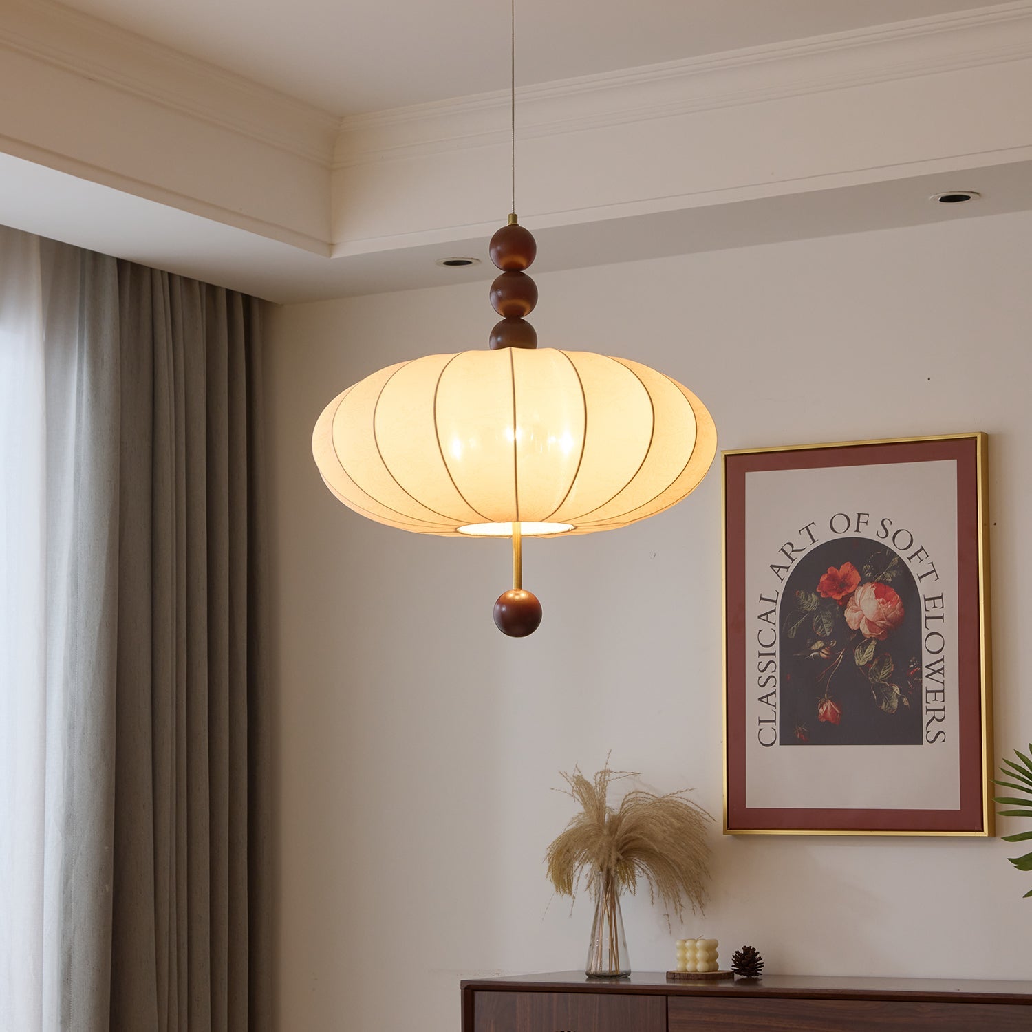 Adelaide Fabric Pendant Light - Blowlighting