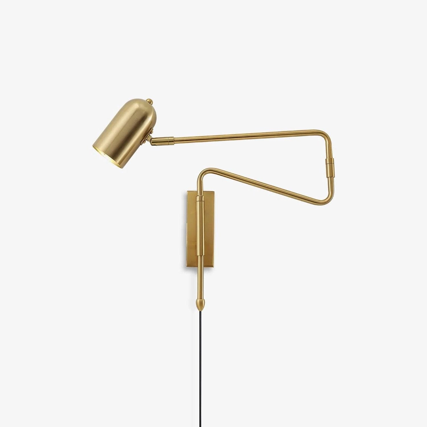 Adjustable Arm Plug In Wall Lamp - Blowlighting