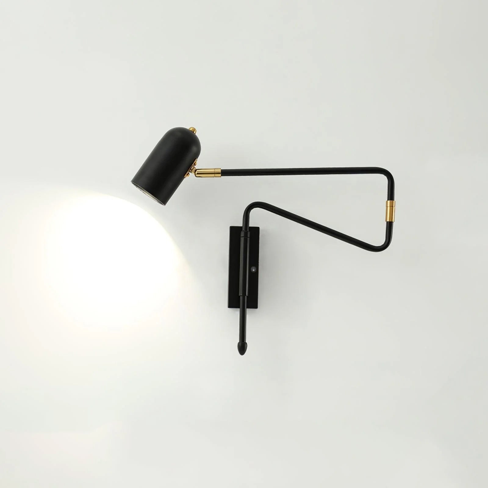 Adjustable Arm Reading Wall Lamp - Blowlighting