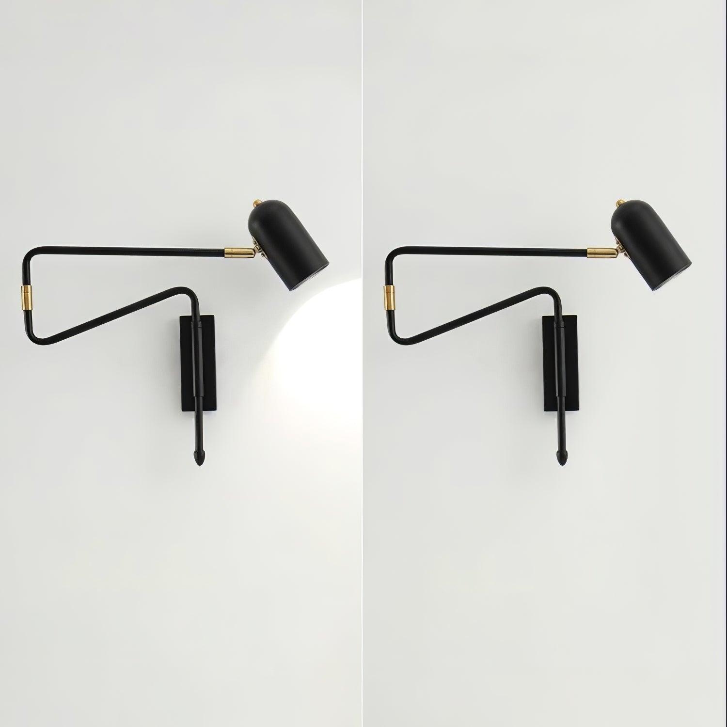 Adjustable Arm Reading Wall Lamp - Blowlighting
