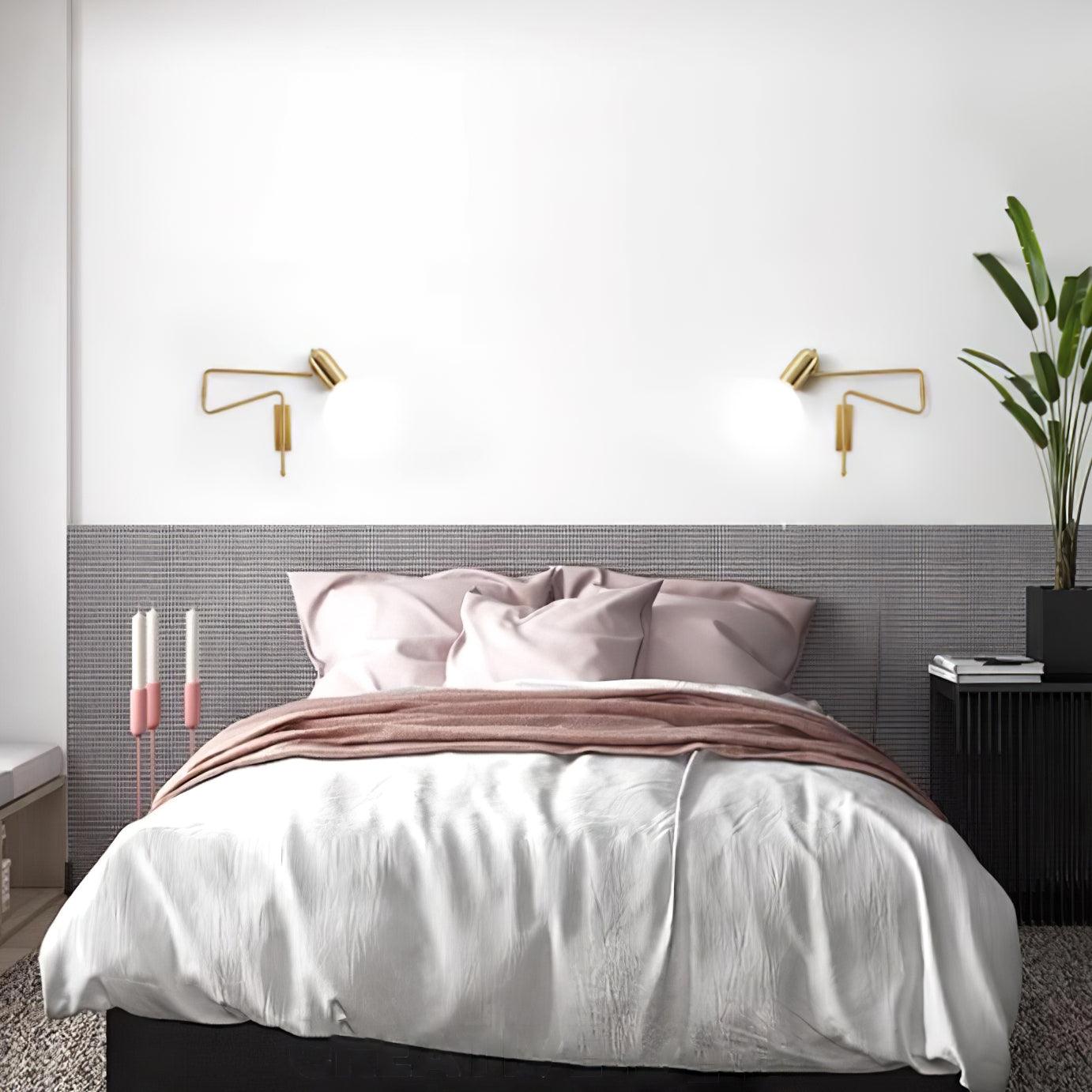 Adjustable Arm Reading Wall Lamp - Blowlighting