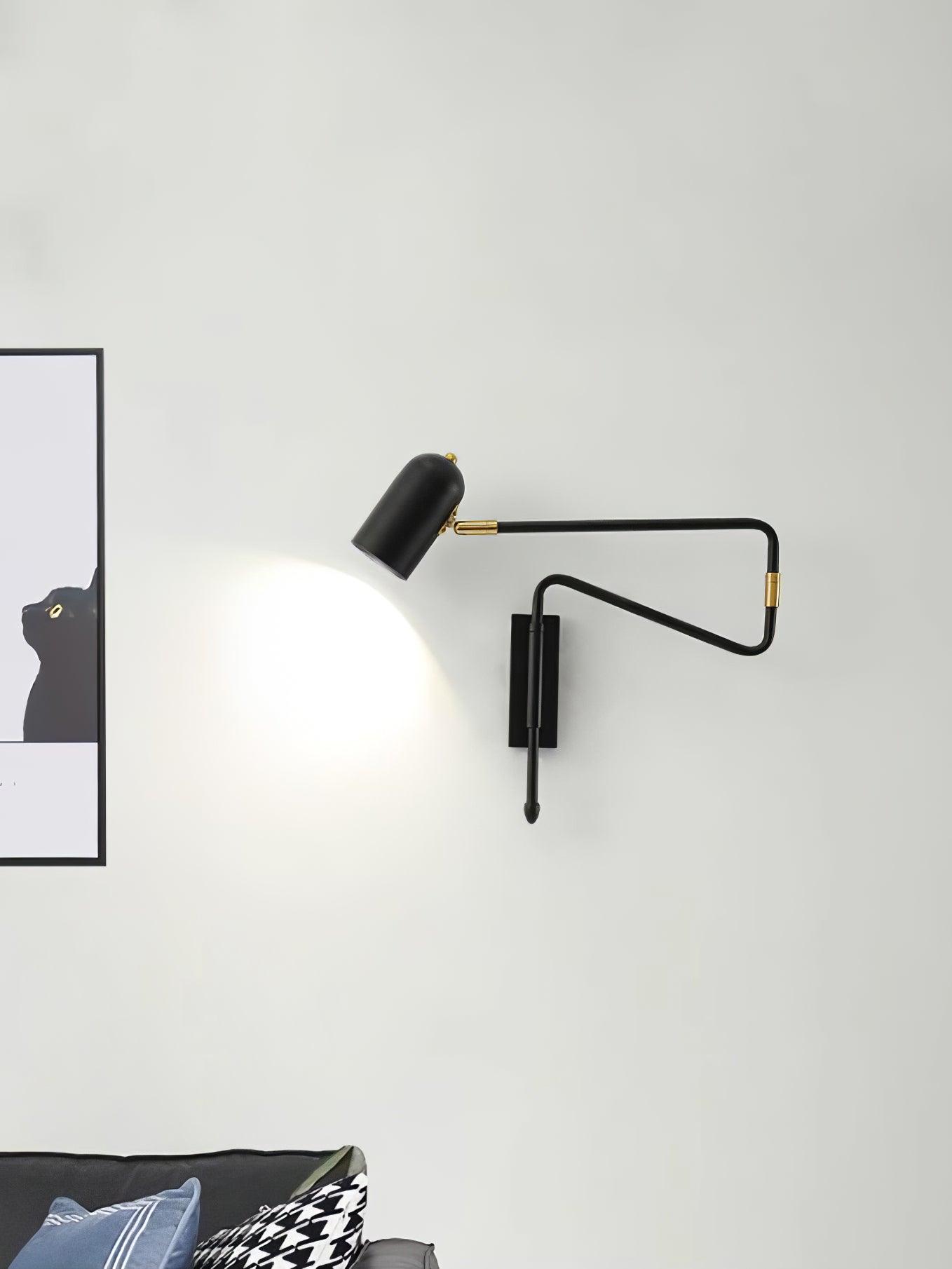 Adjustable Arm Reading Wall Lamp - Blowlighting