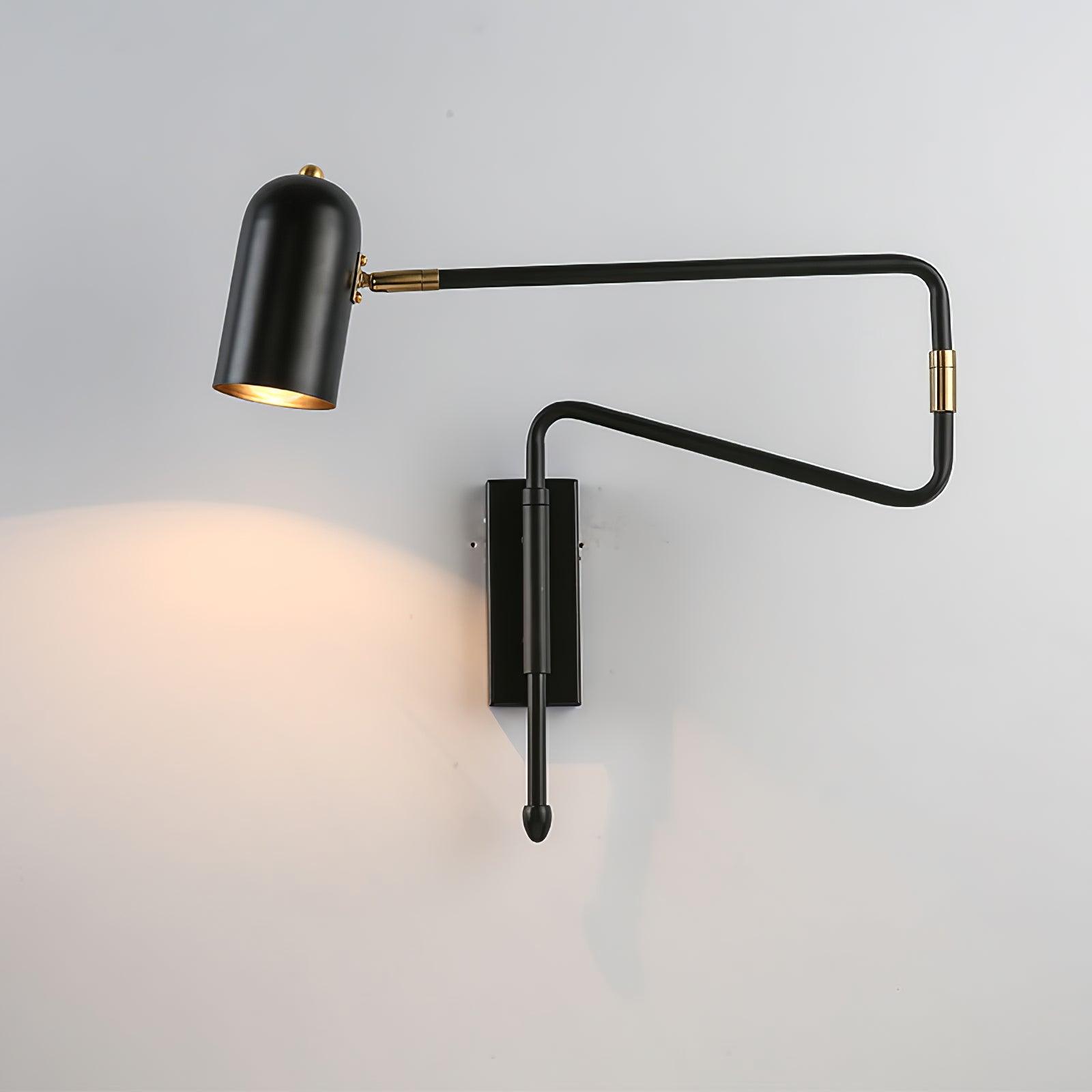 Adjustable Arm Reading Wall Lamp - Blowlighting