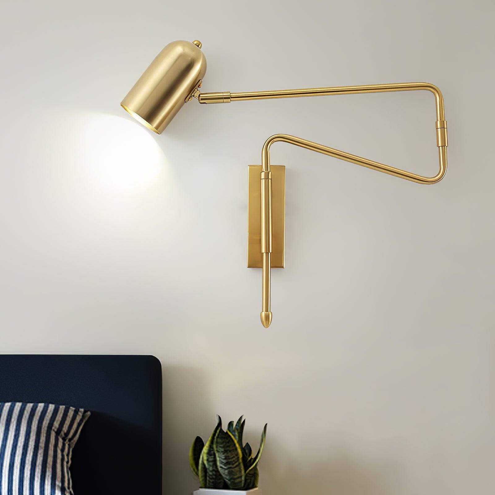 Adjustable Arm Reading Wall Lamp - Blowlighting