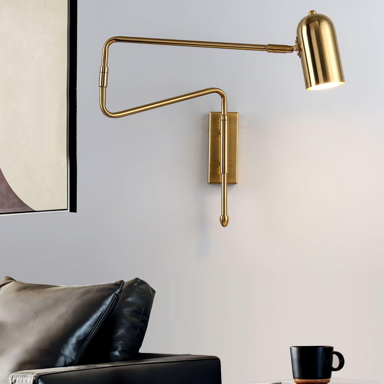 Adjustable Arm Reading Wall Lamp - Blowlighting