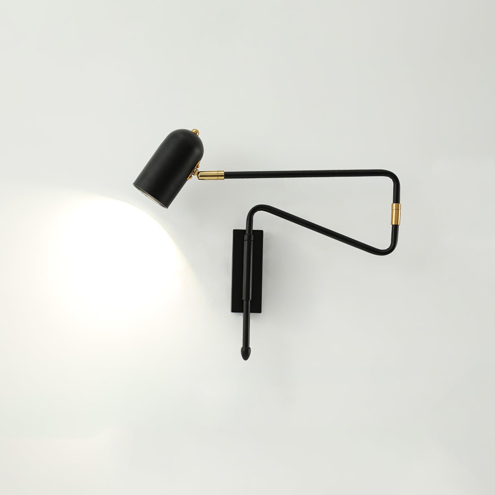 Adjustable Arm Reading Wall Lamp - Blowlighting