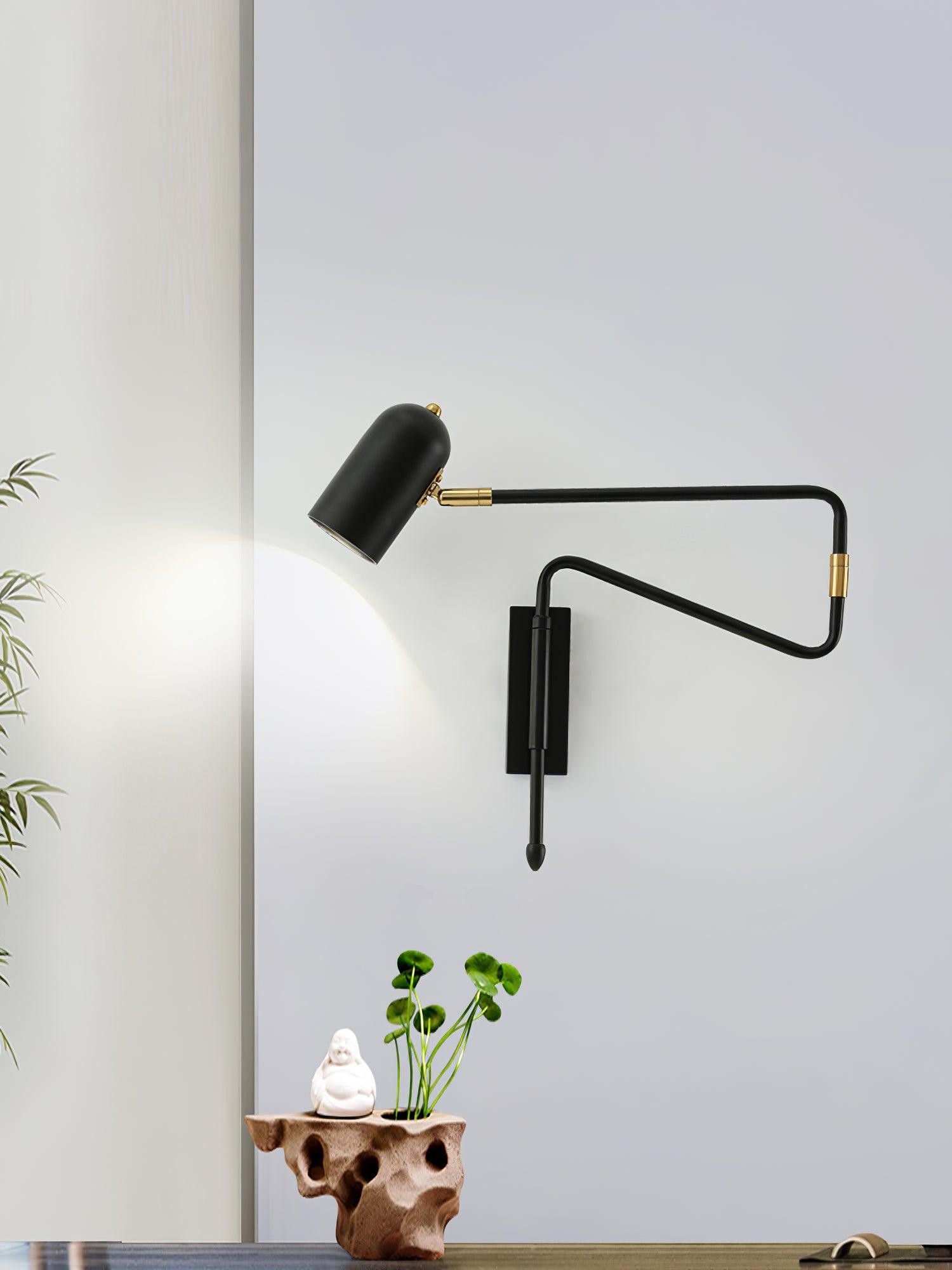 Adjustable Arm Reading Wall Lamp - Blowlighting