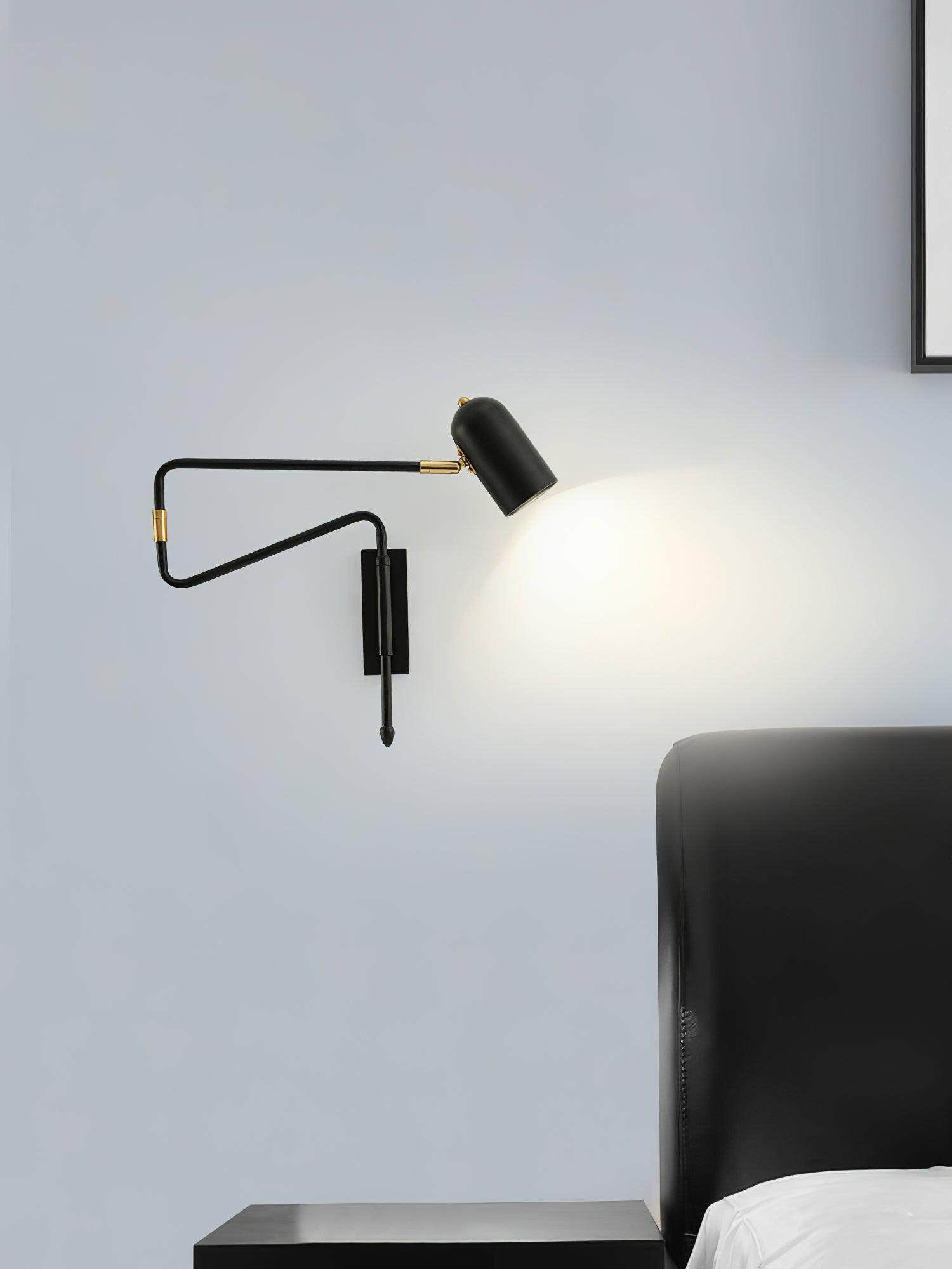Adjustable Arm Reading Wall Lamp - Blowlighting