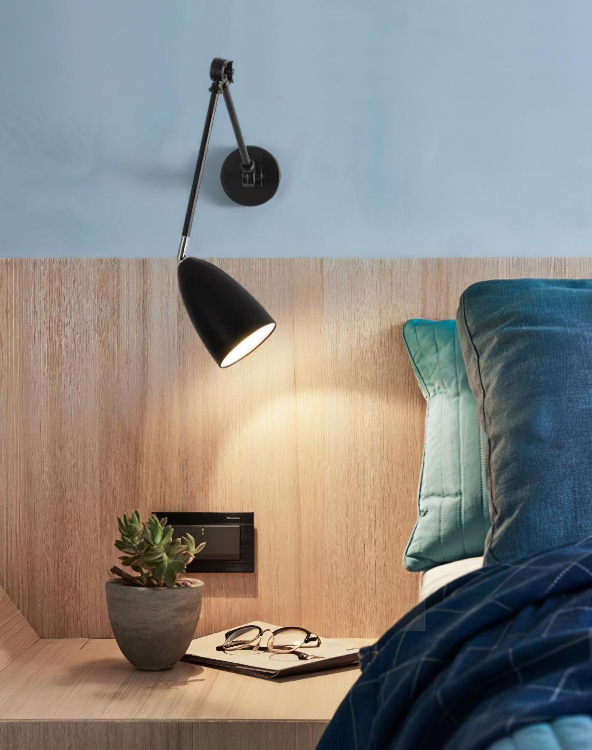 Adjustable Swing Arm Wall Lamp - Blowlighting