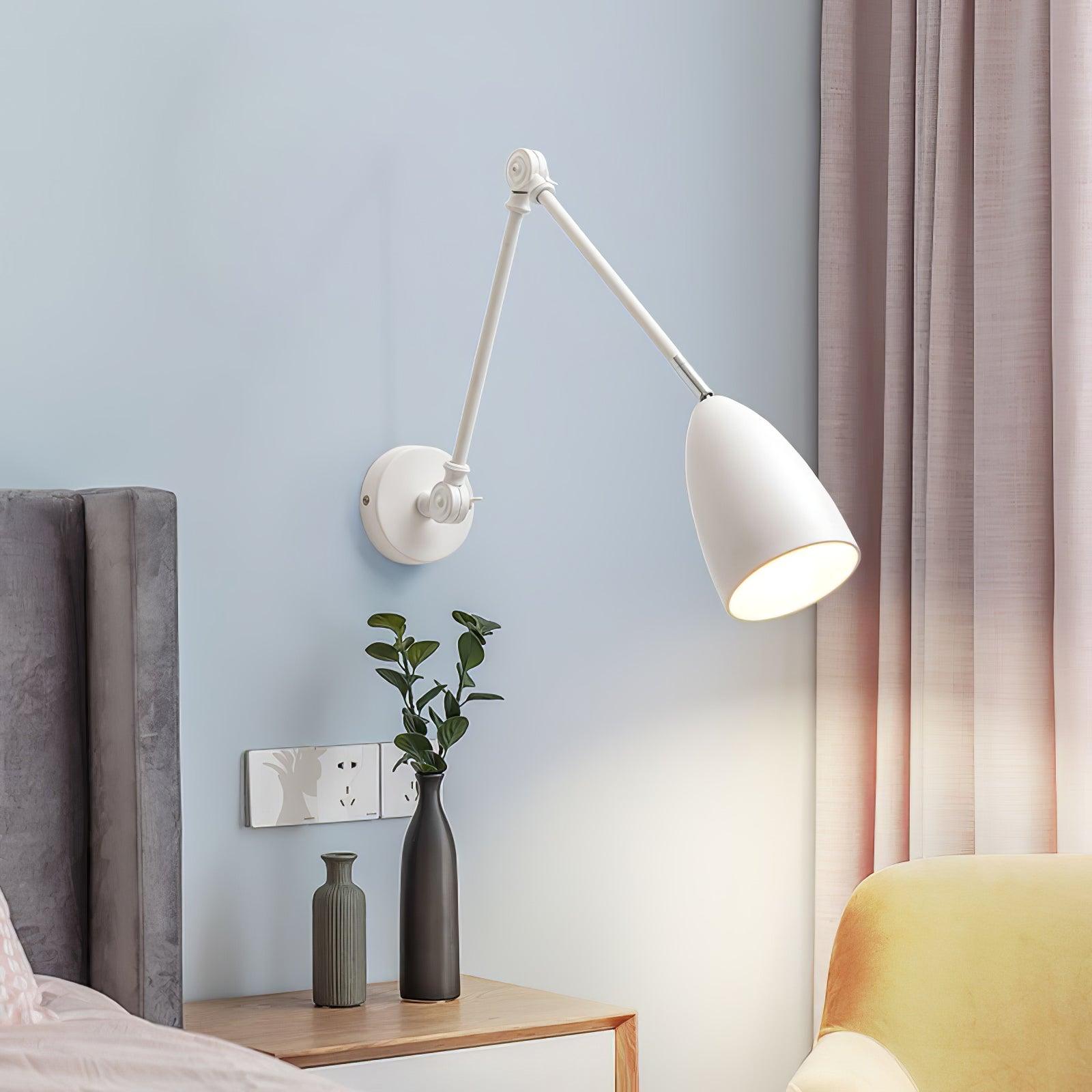 Adjustable Swing Arm Wall Lamp - Blowlighting