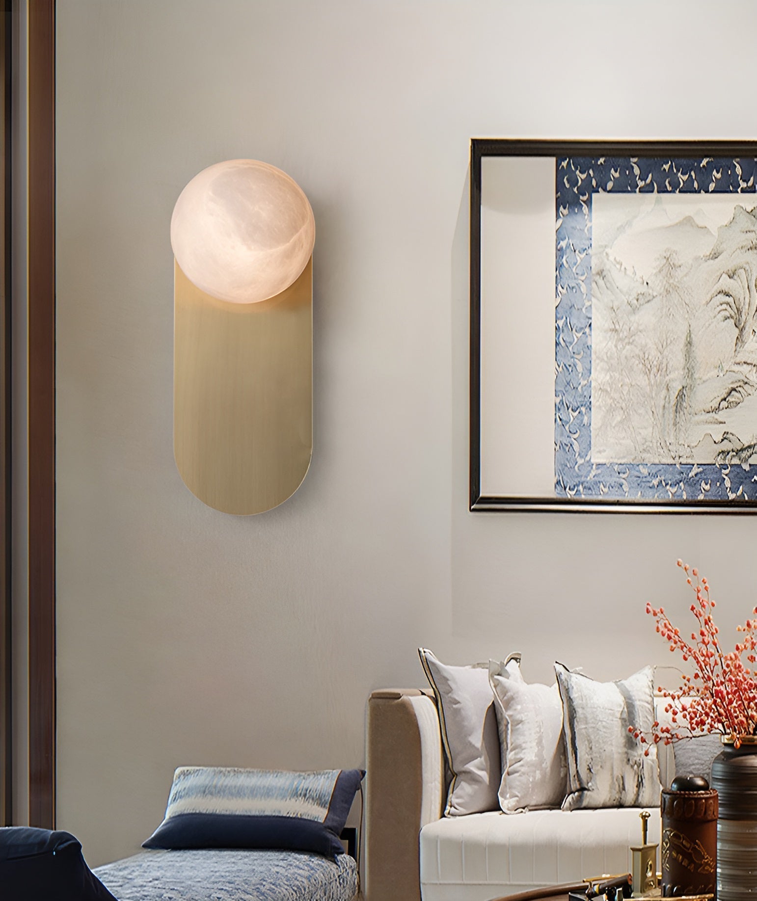 Cuzorion Alabaster Wall Light - Blowlighting