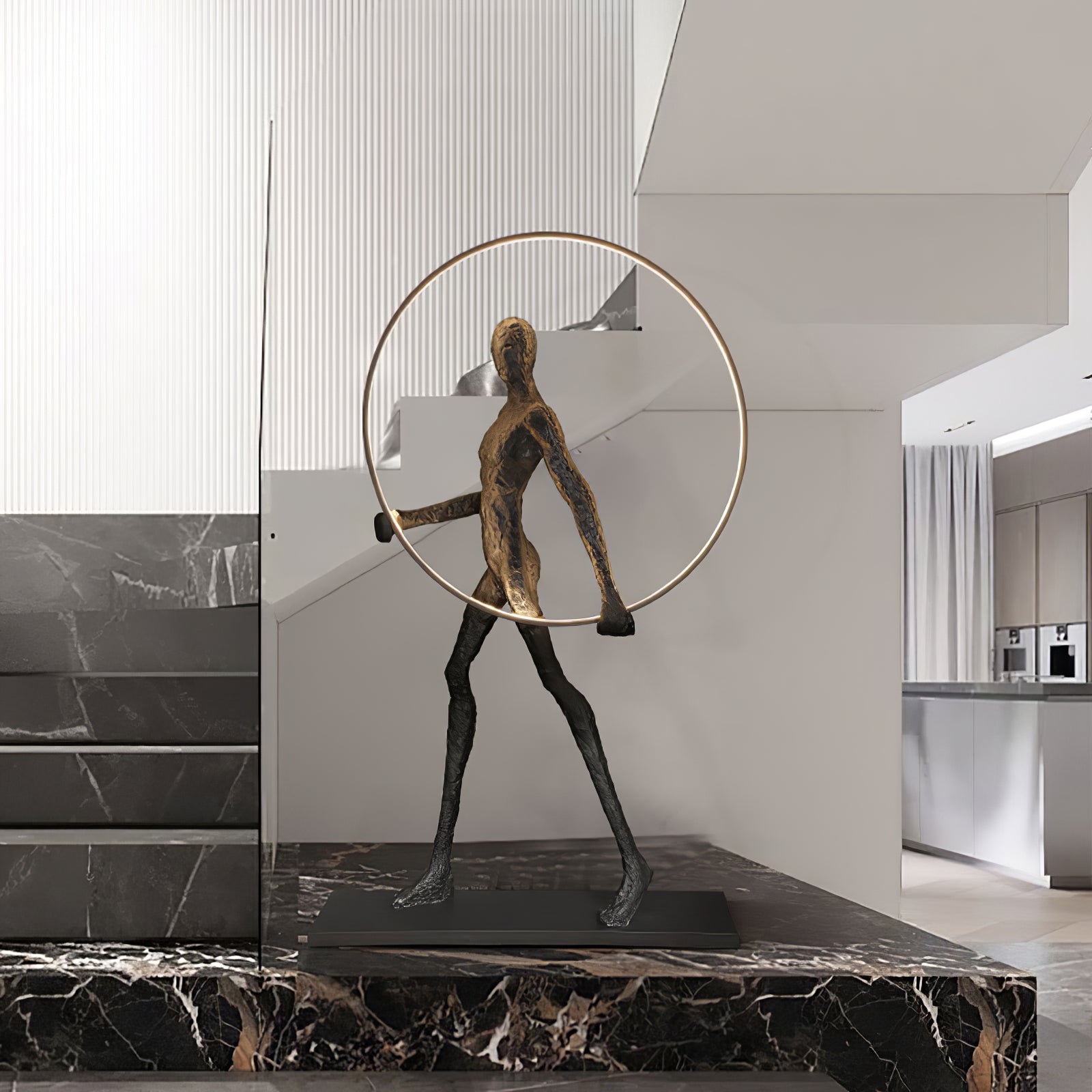 Aeon Sculpture Floor Lamp - Blowlighting