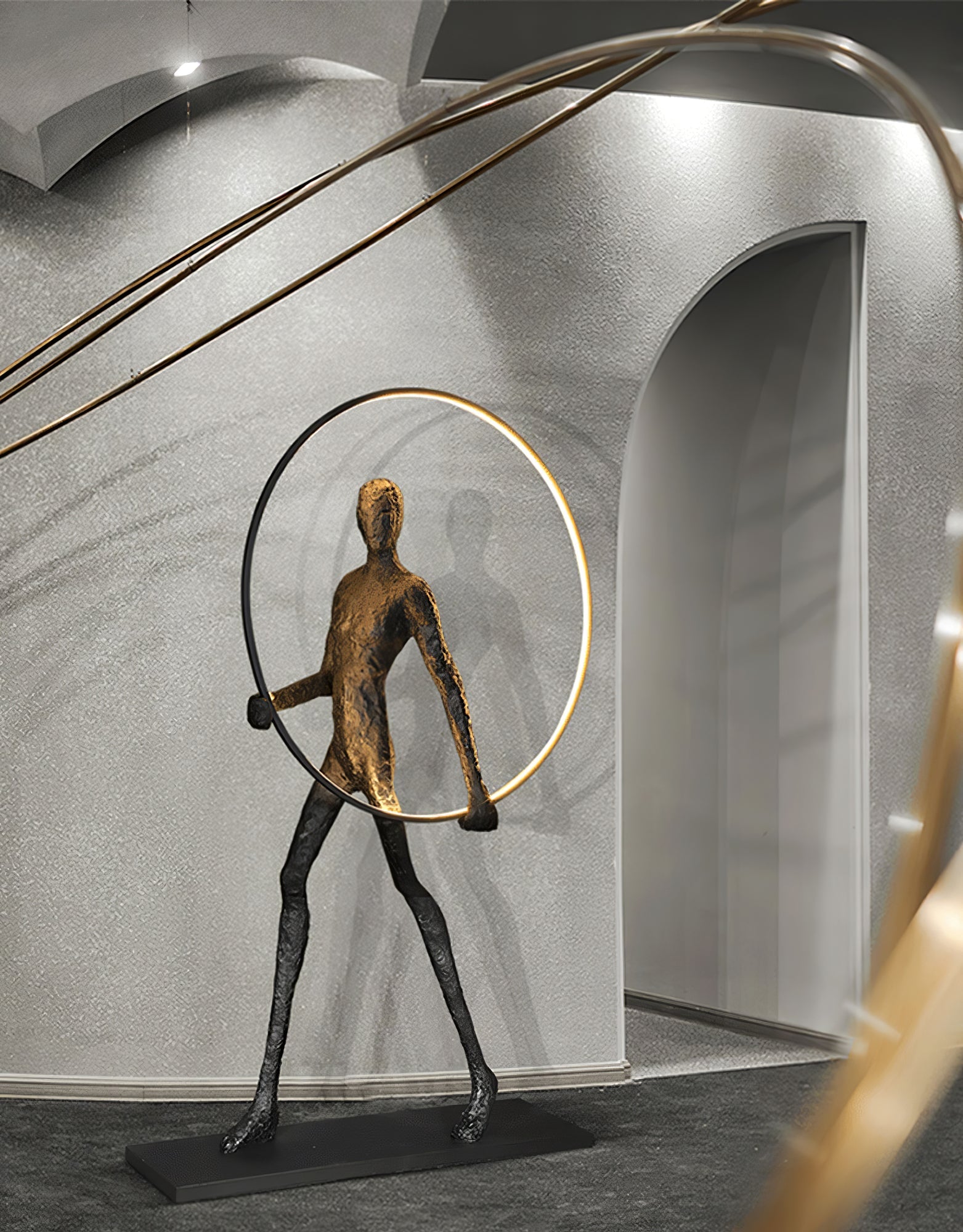 Aeon Sculpture Floor Lamp - Blowlighting
