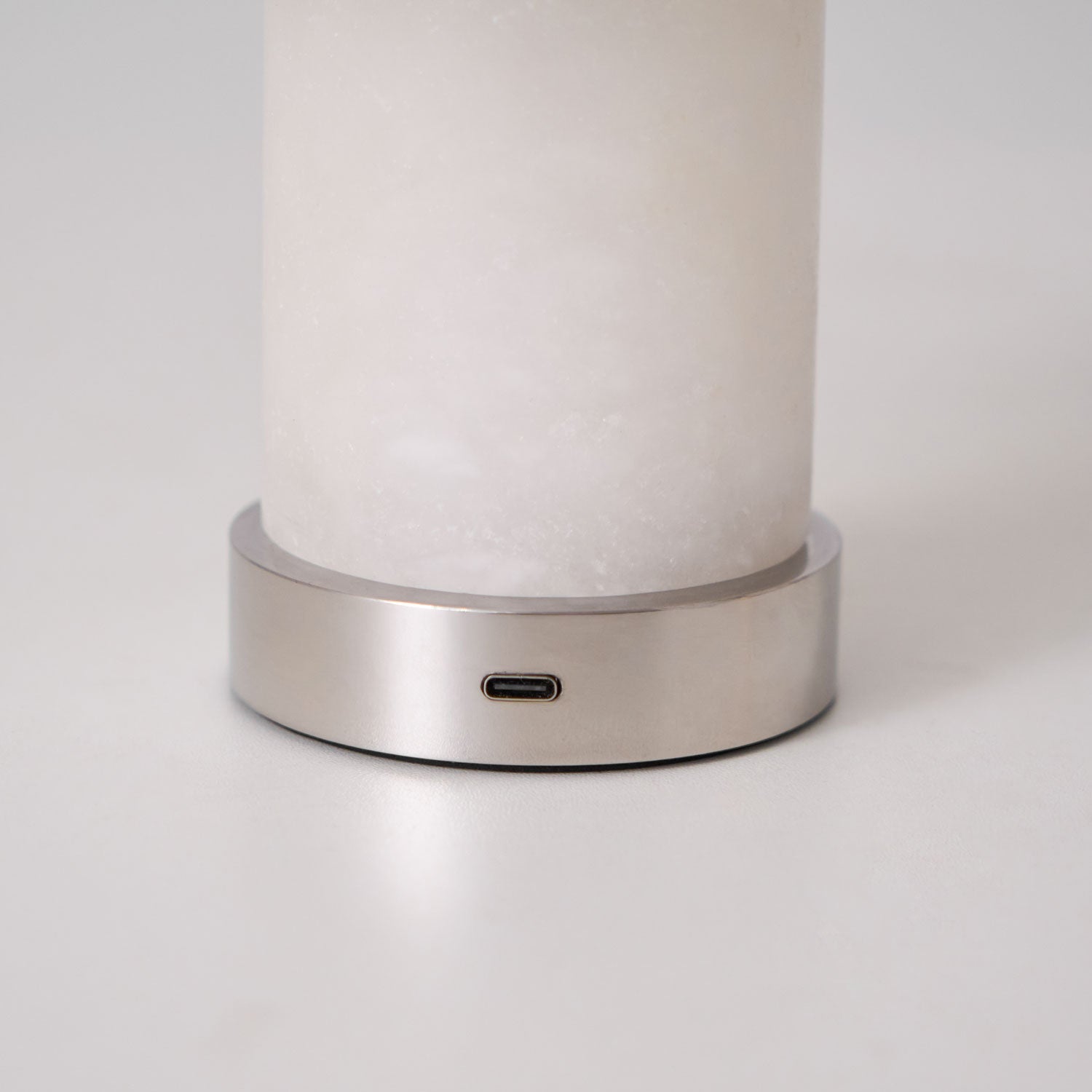 Eurnoran Mushroom Shaped Alabaster Table Lamp - Blowlighting