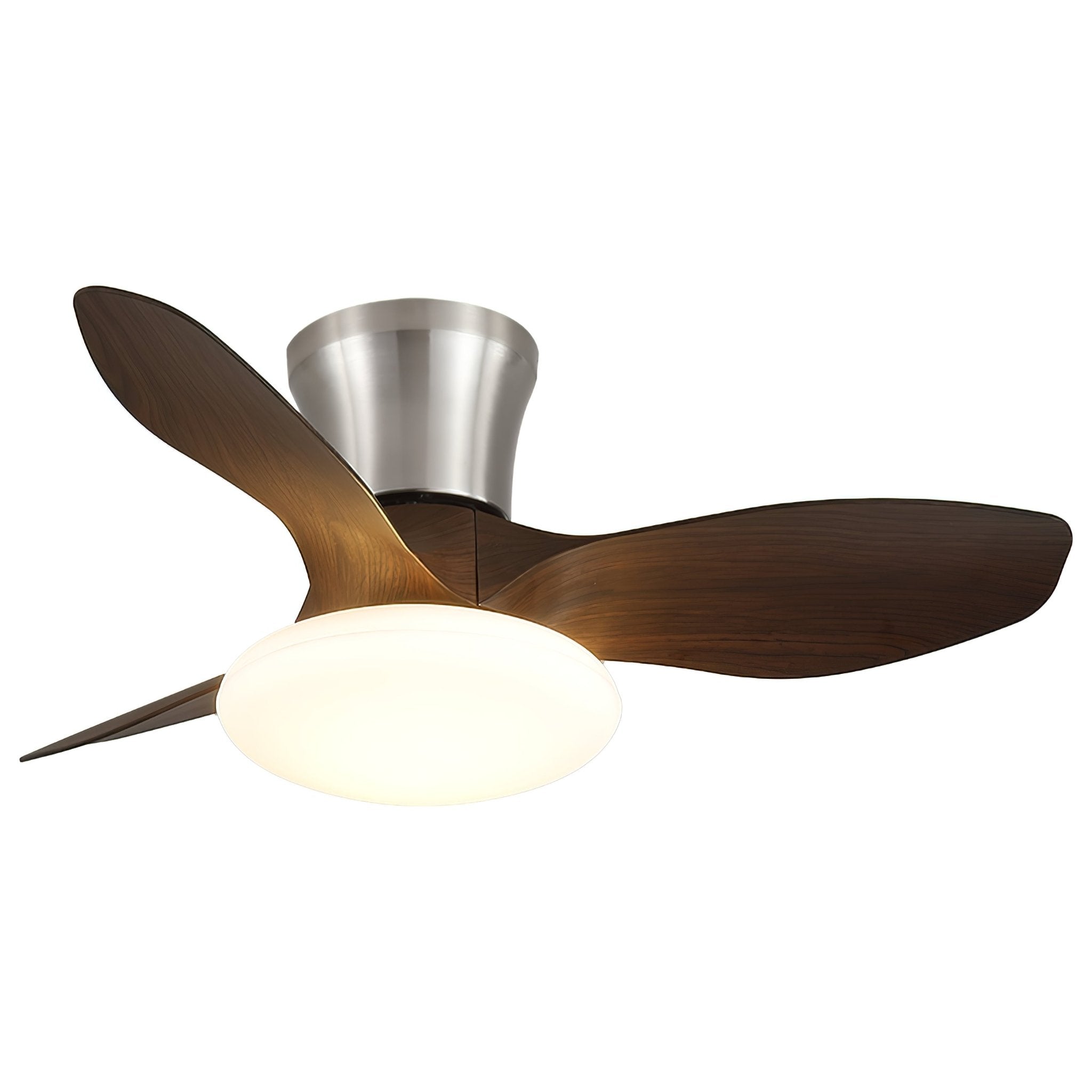 Velora Modern Wood Ceiling Fan Light - Blowlighting