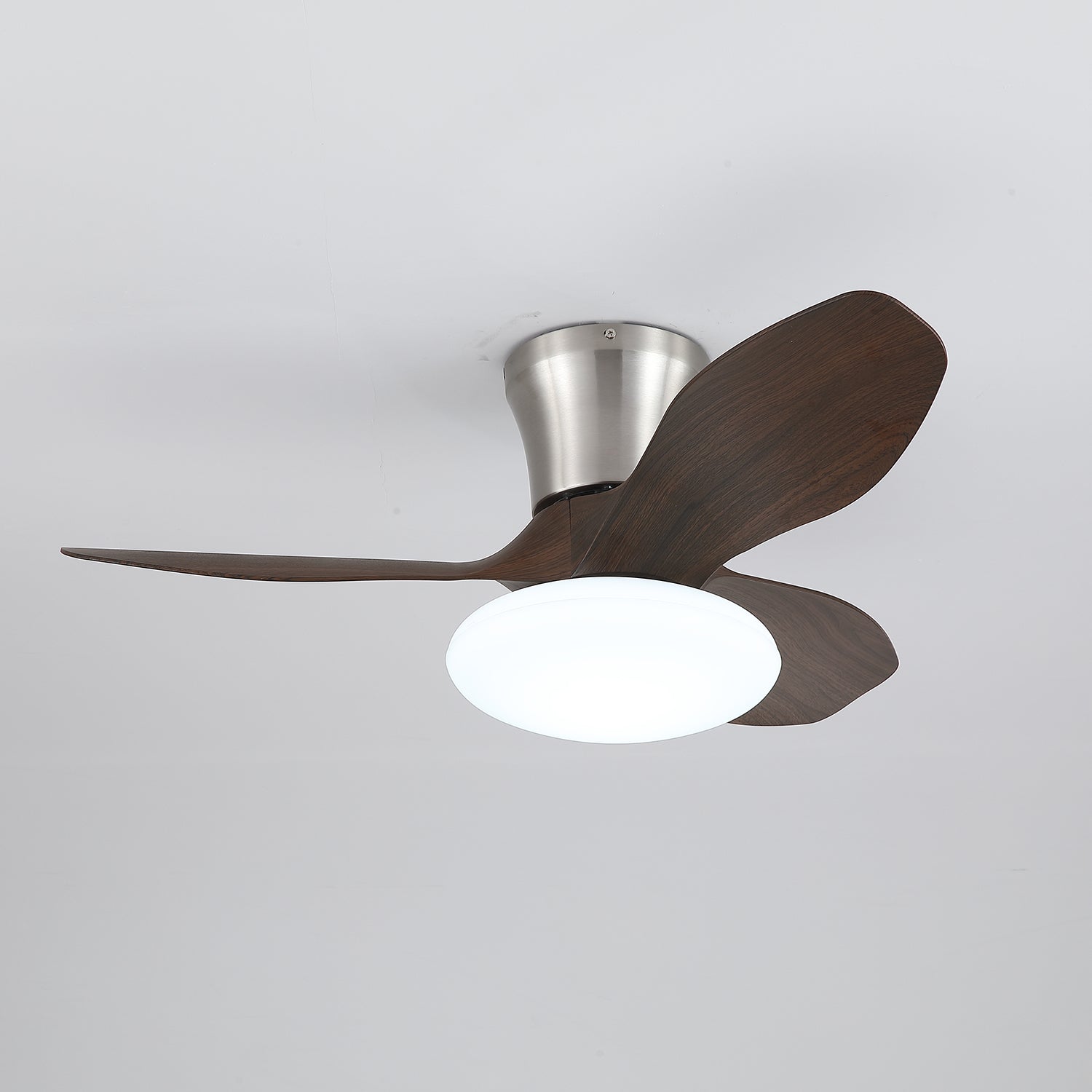 Velora Modern Wood Ceiling Fan Light - Blowlighting