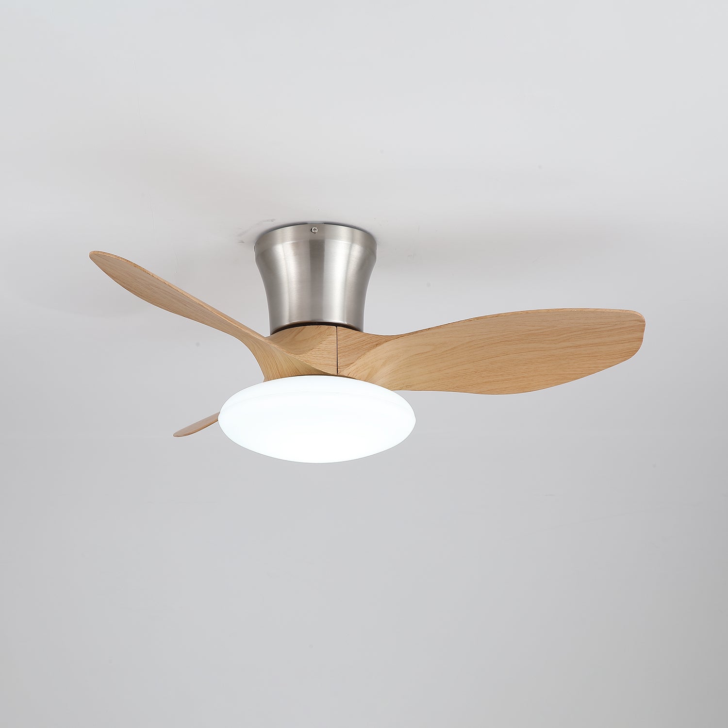Velora Modern Wood Ceiling Fan Light - Blowlighting