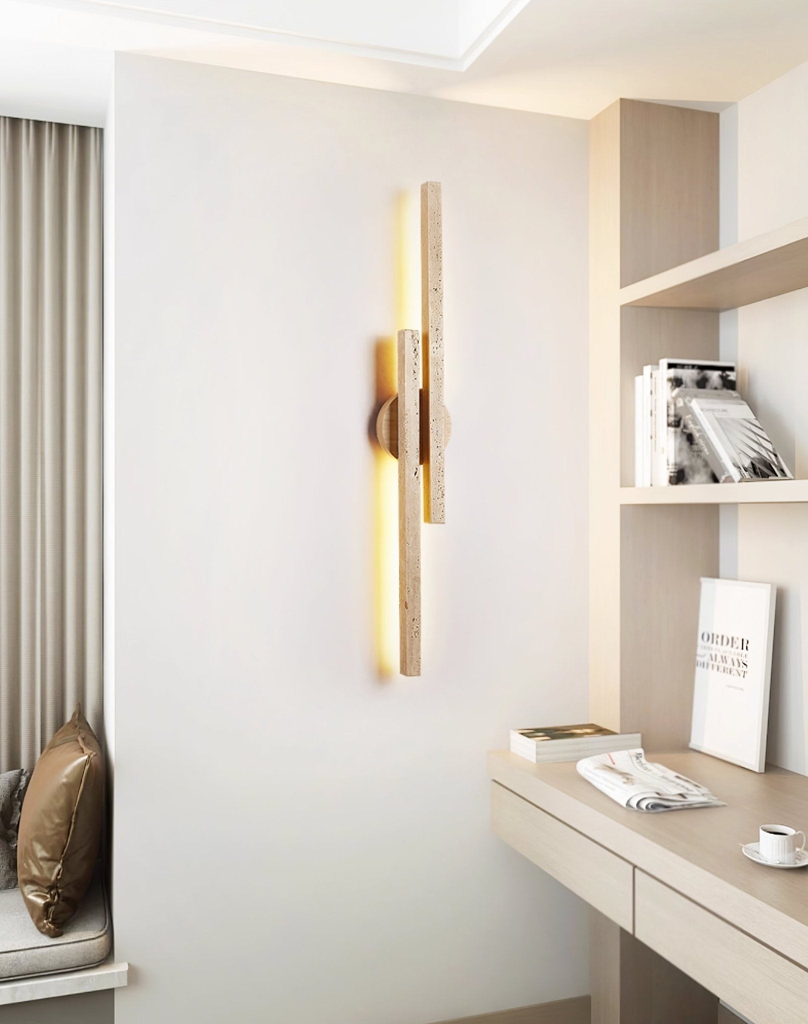 Myliryra Travertine Wall Light - Blowlighting