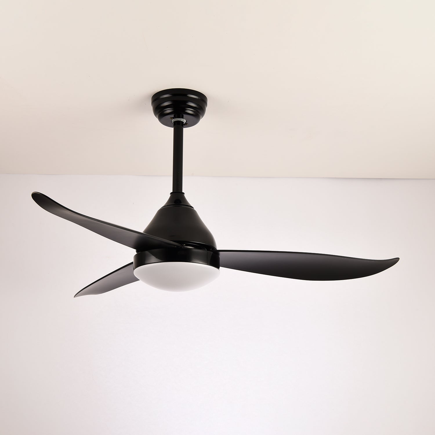 Zefiro Modern Wood Ceiling Fan with Light - Blowlighting
