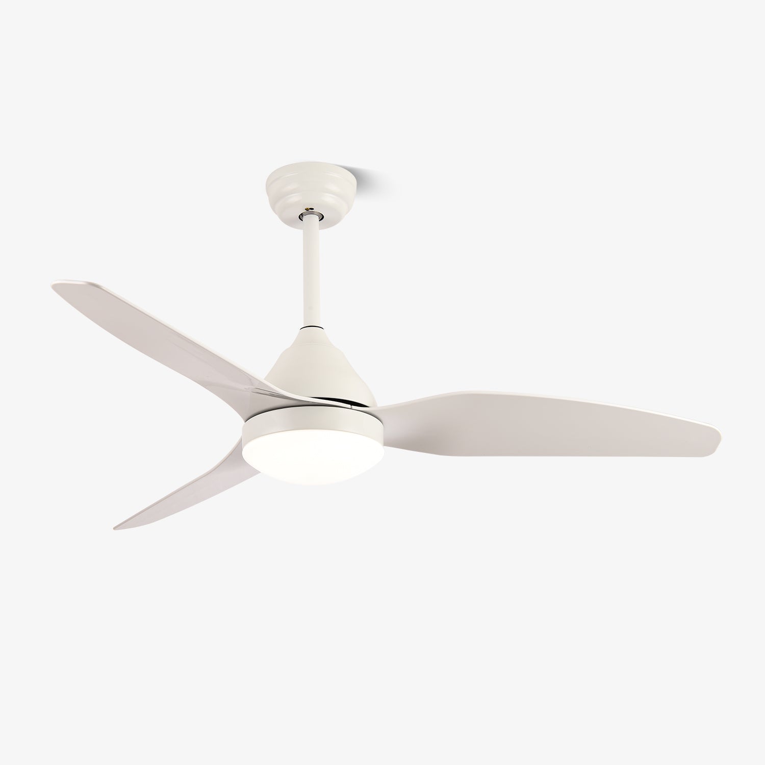 Zefiro Modern Wood Ceiling Fan with Light - Blowlighting