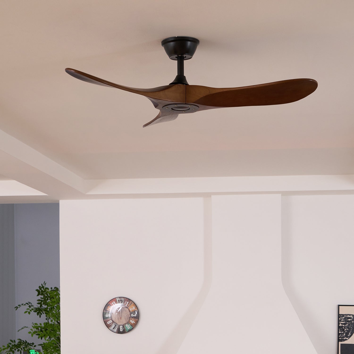 Orano Wood Ceiling Fan - Blowlighting