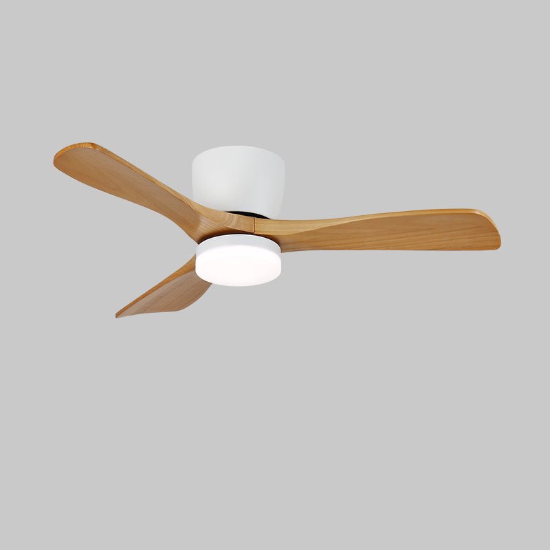 Nerio Minimalist Wood Ceiling Fan Light - Blowlighting
