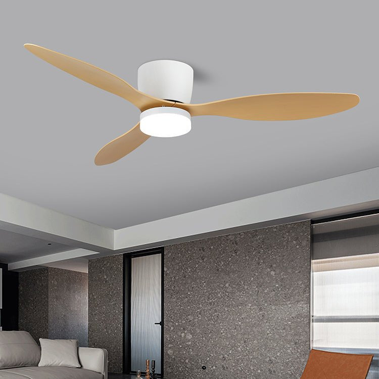 Nerio Minimalist Wood Ceiling Fan Light - Blowlighting