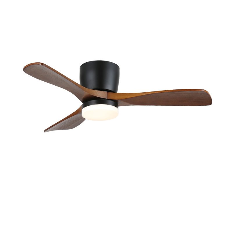 Nerio Minimalist Wood Ceiling Fan Light - Blowlighting