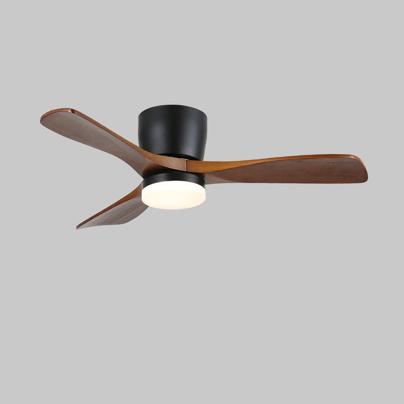 Nerio Minimalist Wood Ceiling Fan Light - Blowlighting