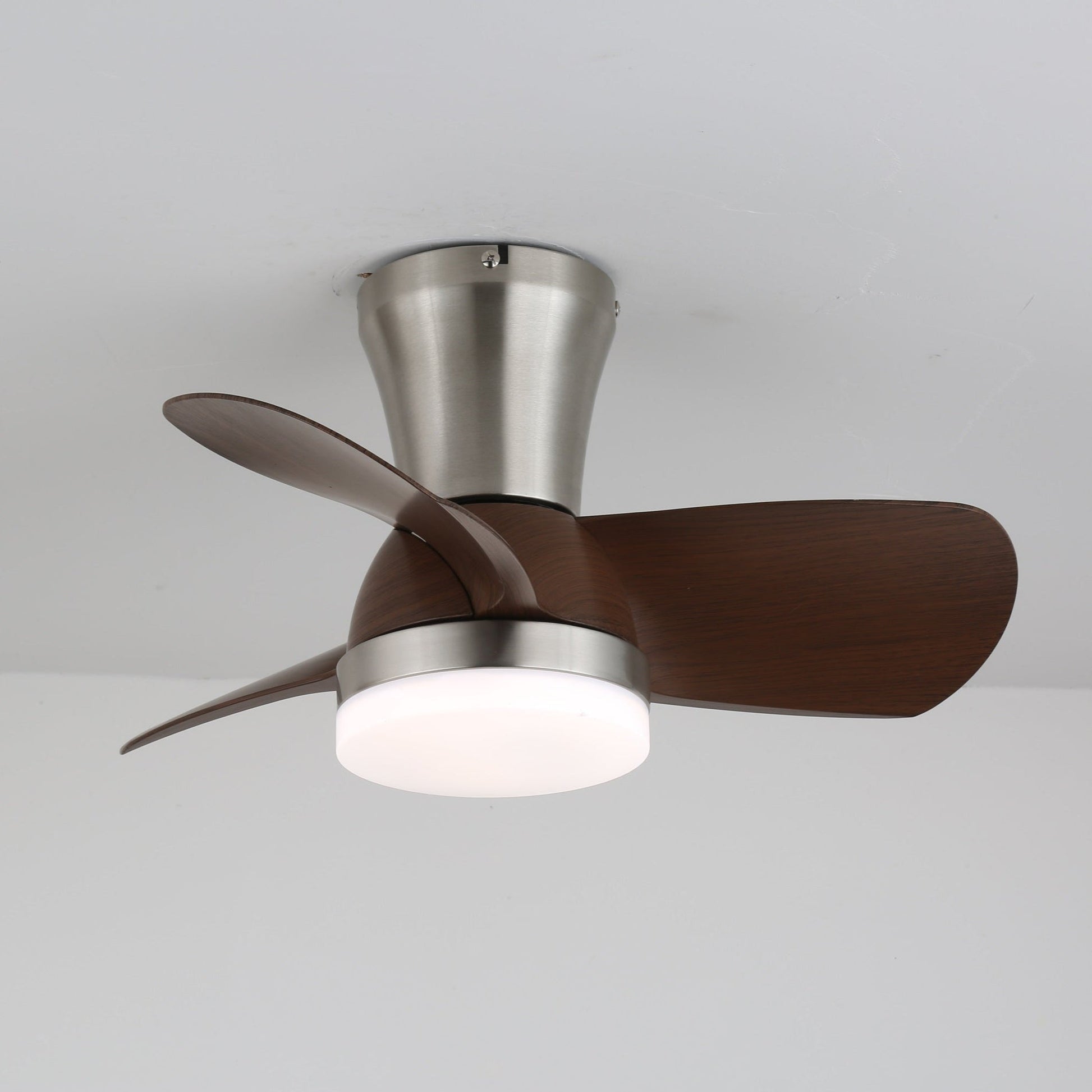 Deynor Modern Wood Ceiling Fan Light - Blowlighting