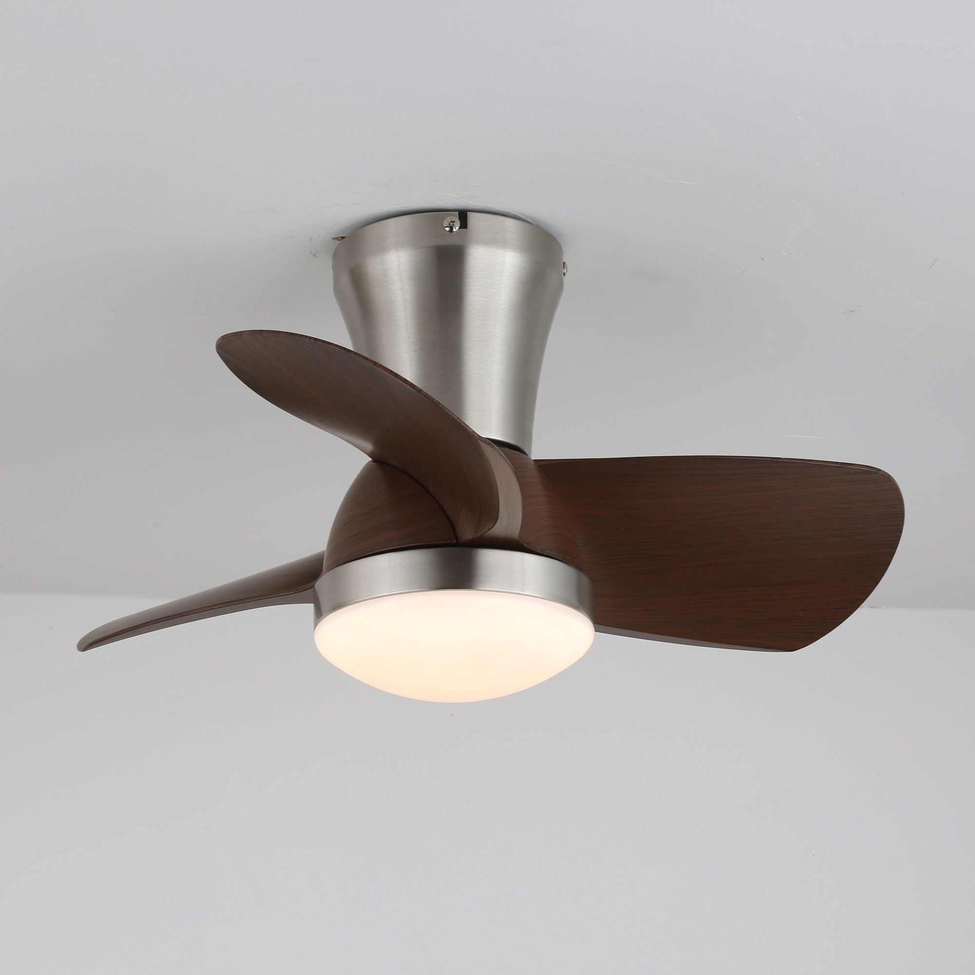 Deynor Modern Wood Ceiling Fan Light - Blowlighting