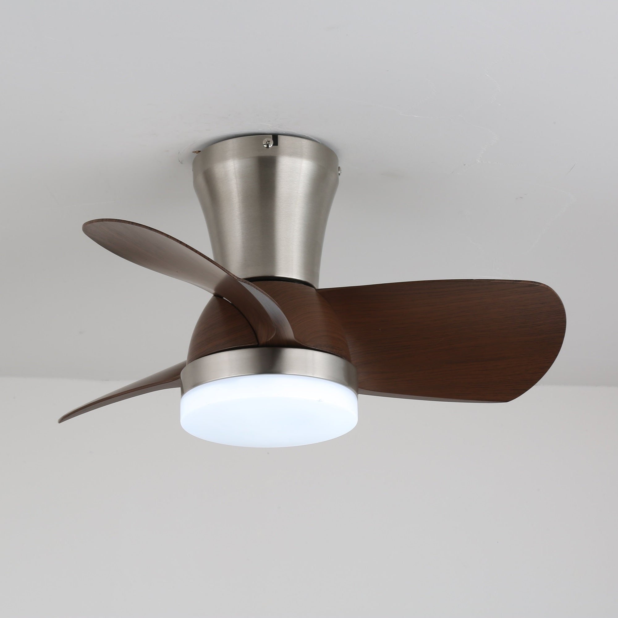 Deynor Modern Wood Ceiling Fan Light - Blowlighting