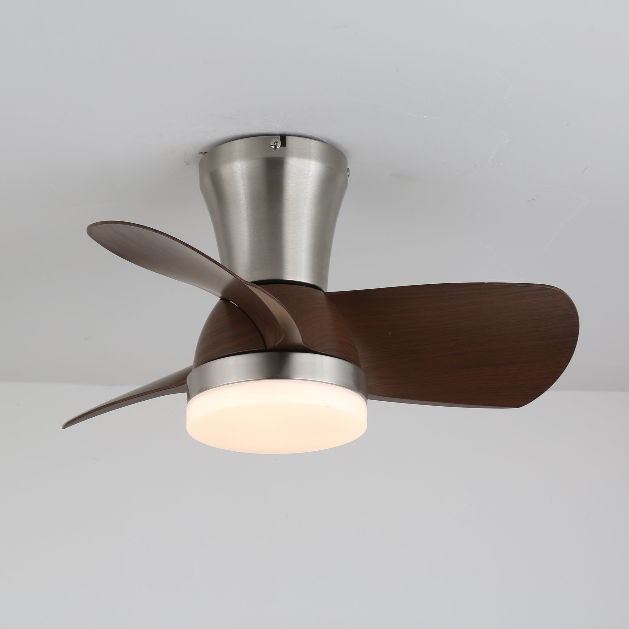 Deynor Modern Wood Ceiling Fan Light - Blowlighting