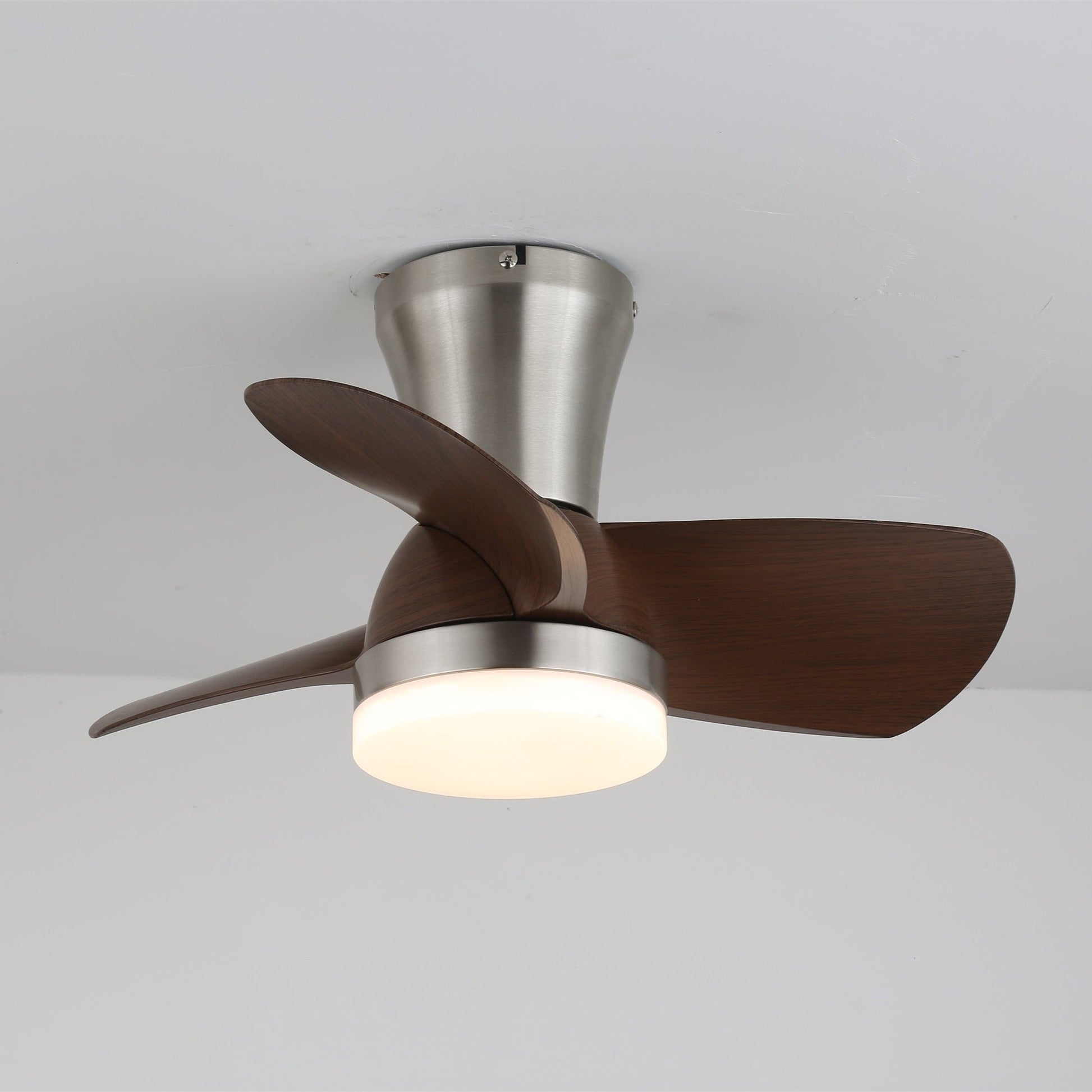 Deynor Modern Wood Ceiling Fan Light - Blowlighting