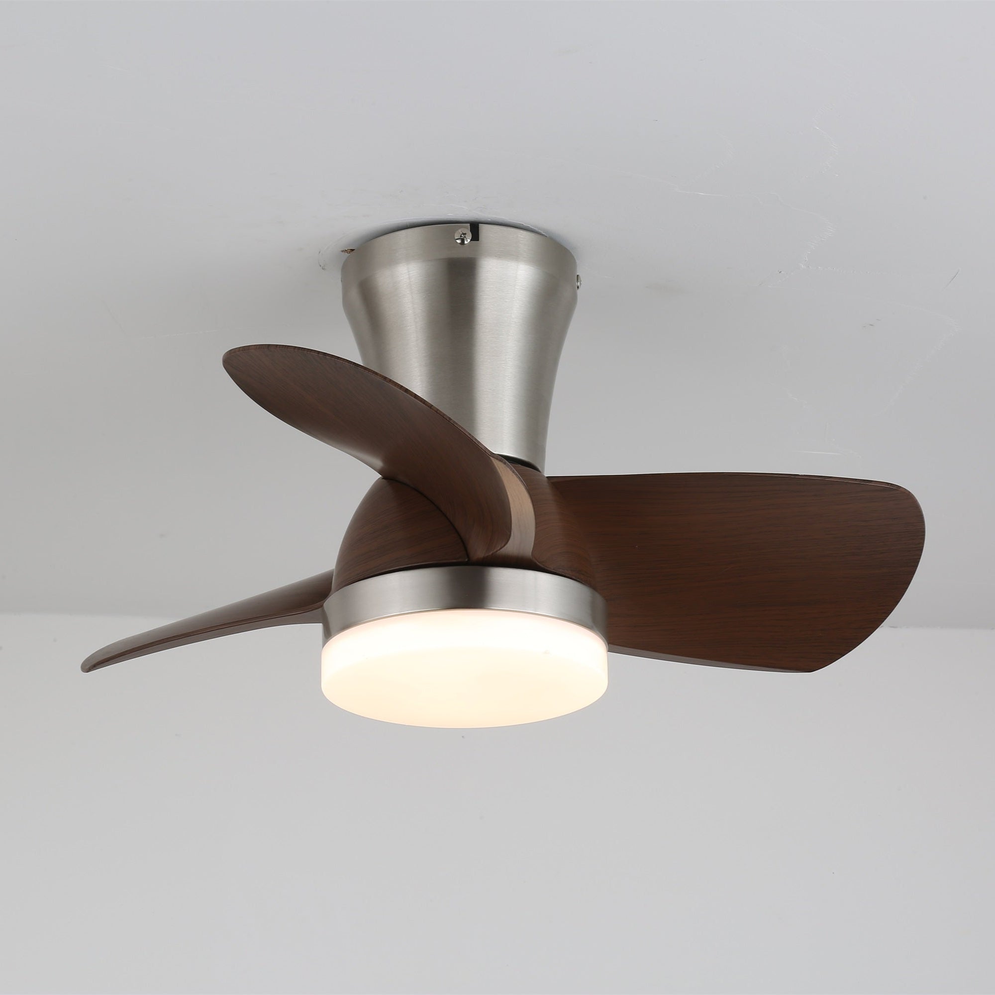 Deynor Modern Wood Ceiling Fan Light - Blowlighting