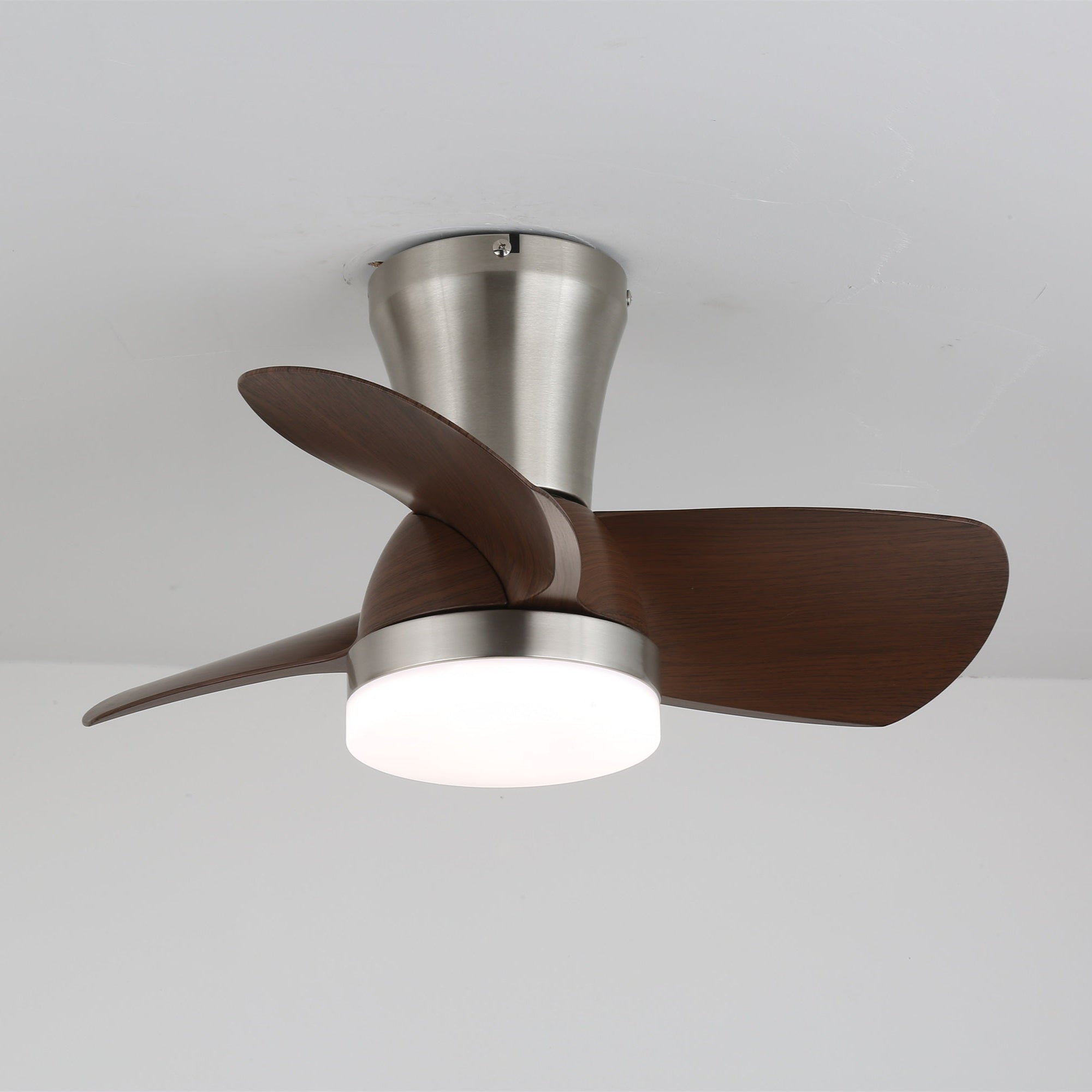 Deynor Modern Wood Ceiling Fan Light - Blowlighting