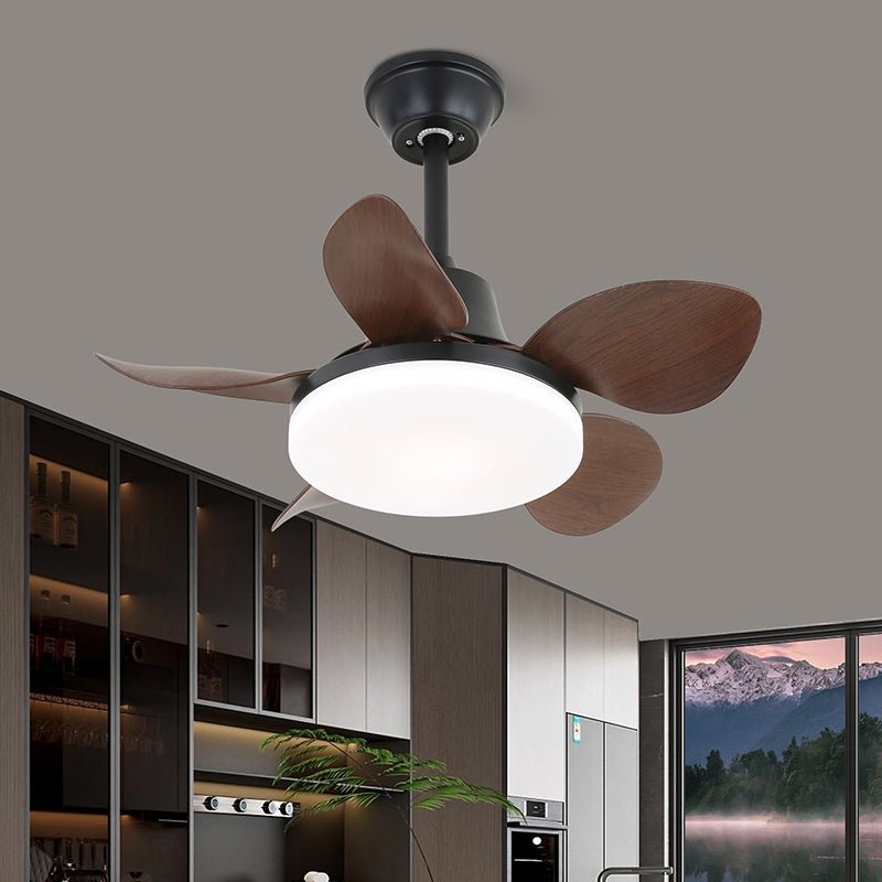 Elora Wood Ceiling Fan Light - Blowlighting