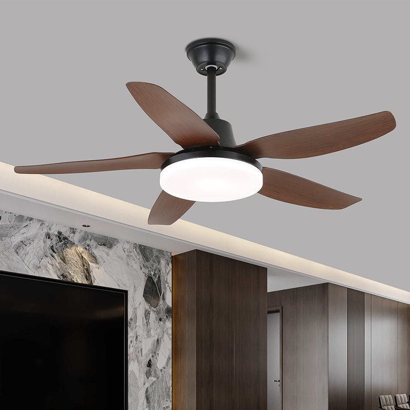 Elora Wood Ceiling Fan Light - Blowlighting