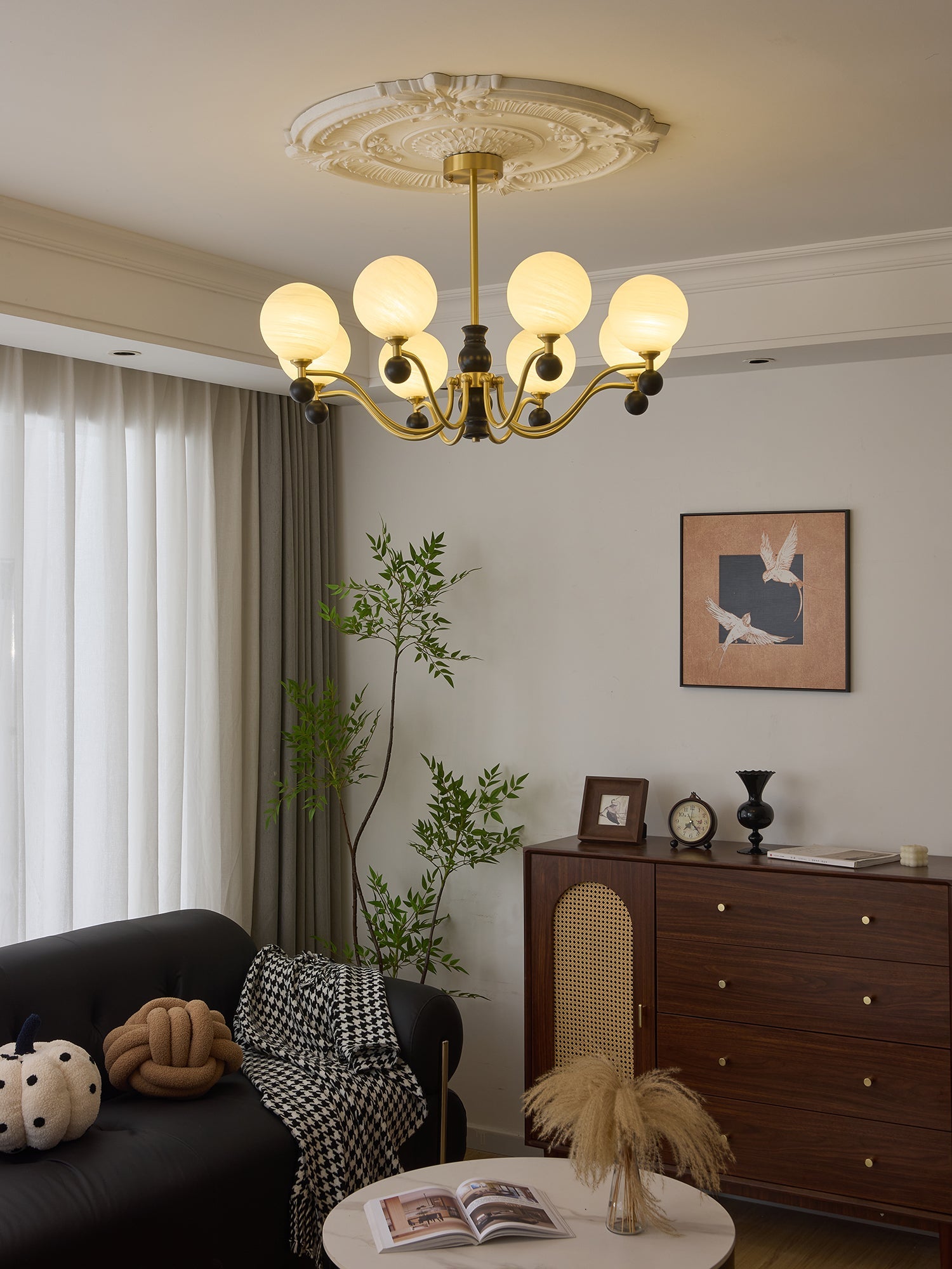 Aether Sphere Chandelier - Blowlighting