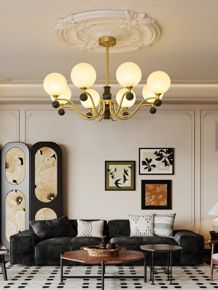 Aether Sphere Chandelier - Blowlighting