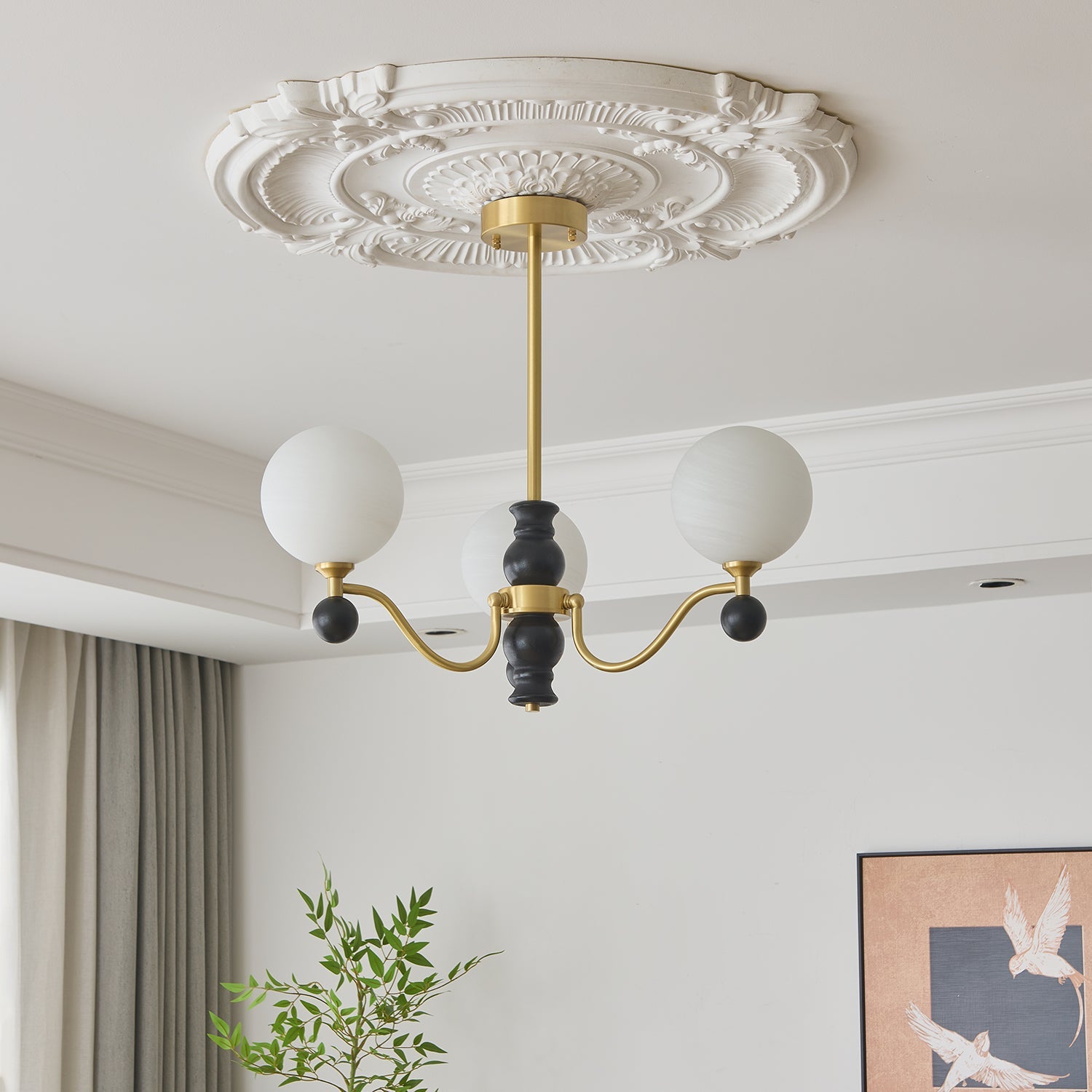 Aether Sphere Chandelier - Blowlighting