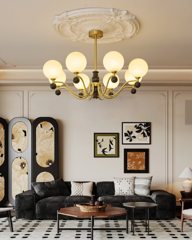 Aether Sphere Chandelier - Blowlighting