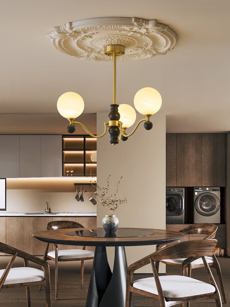 Aether Sphere Chandelier - Blowlighting