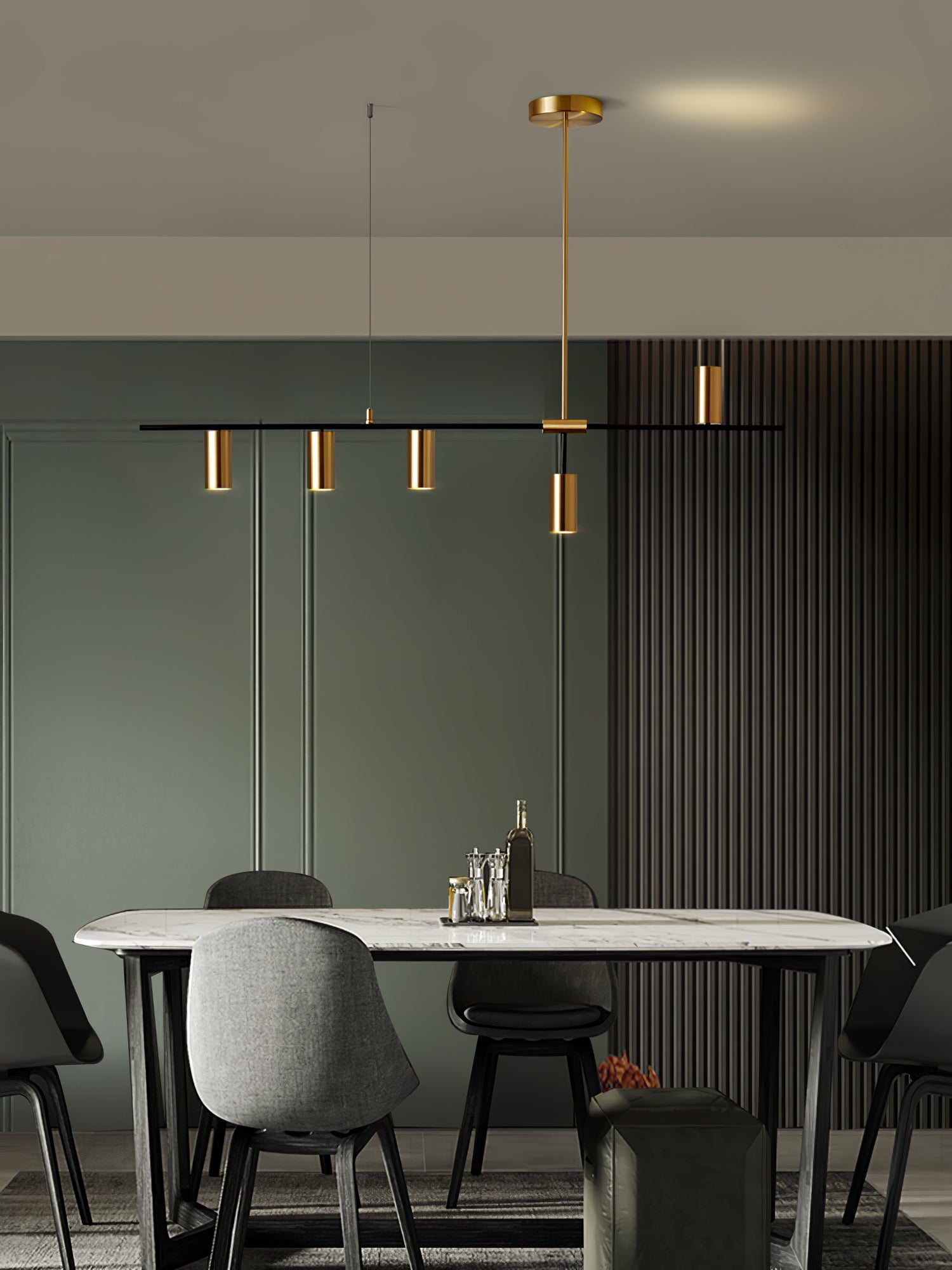 Cassandra Linear Chandelier - Blowlighting