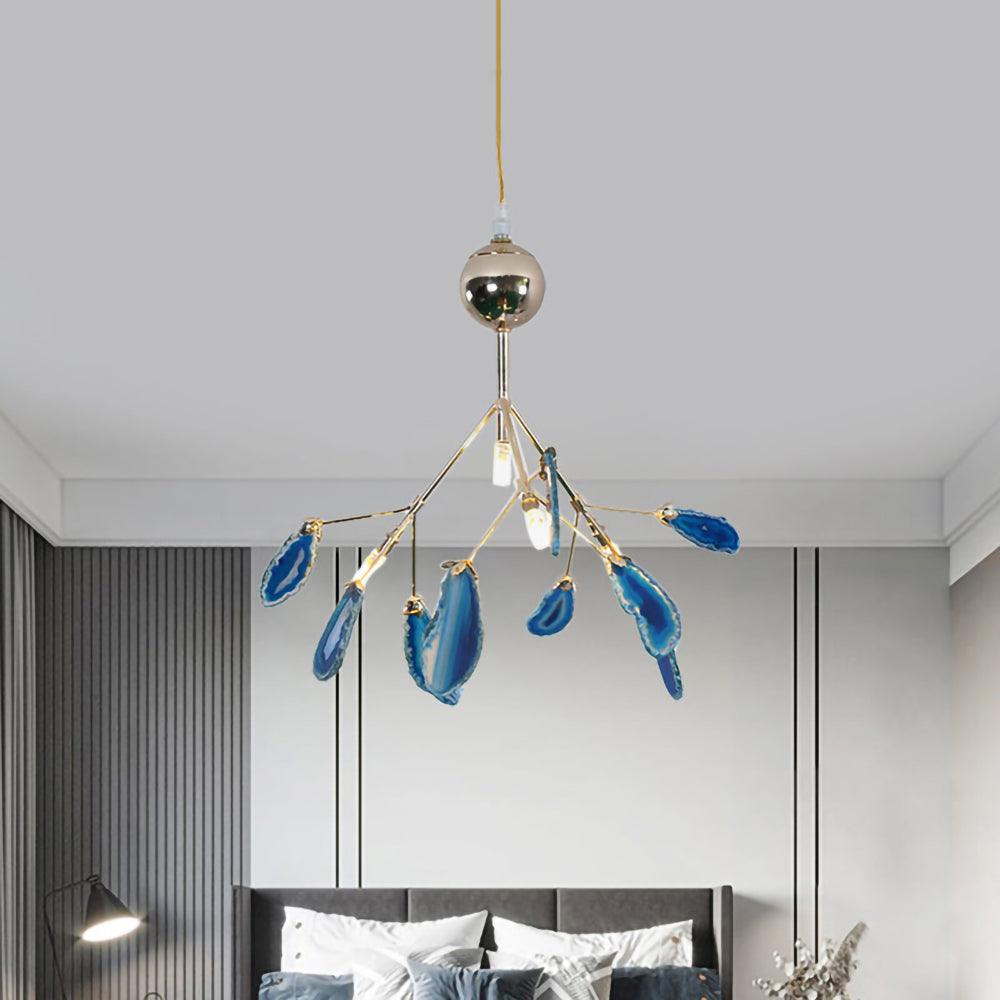 Agate Flake Chandelier - Blowlighting