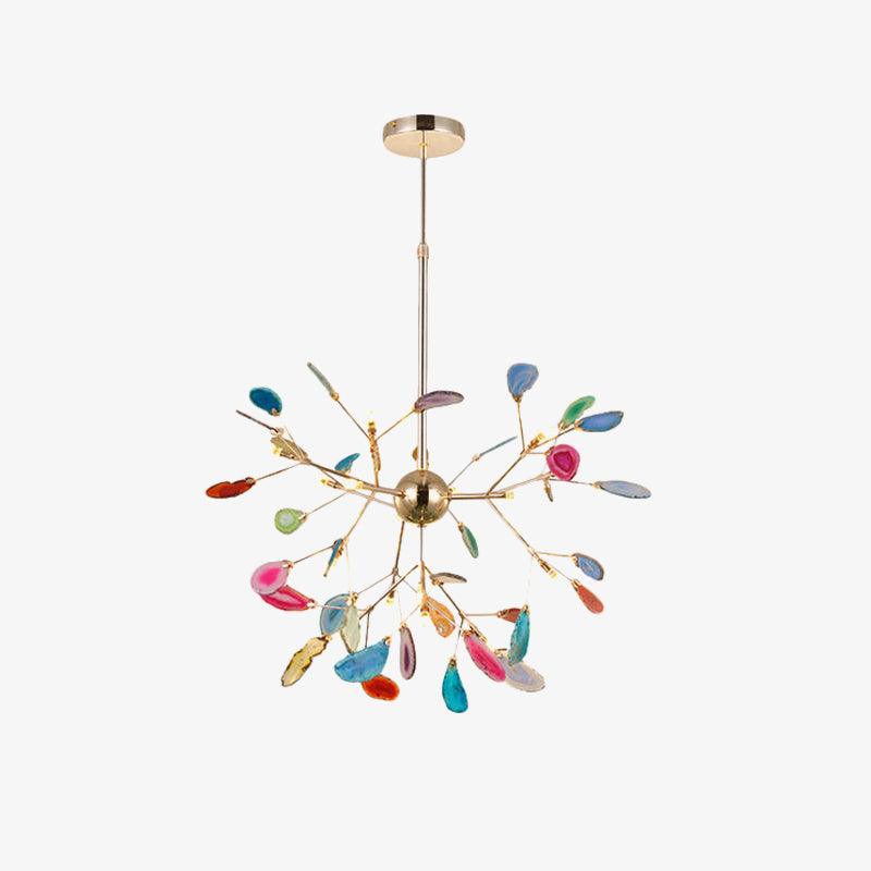 Agate Flake Chandelier - Blowlighting