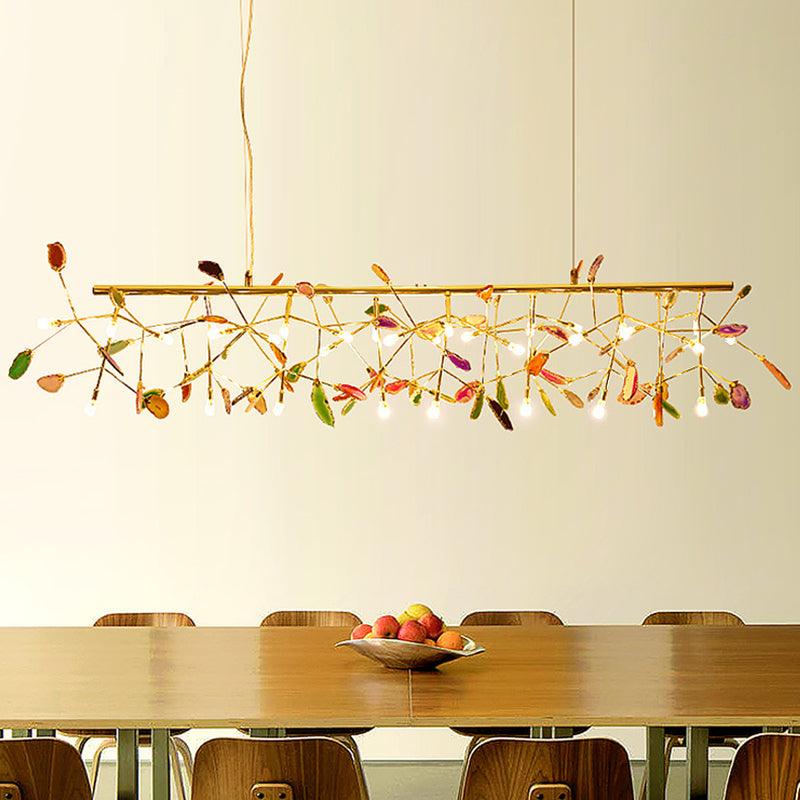 Agate Flake Chandelier - Blowlighting